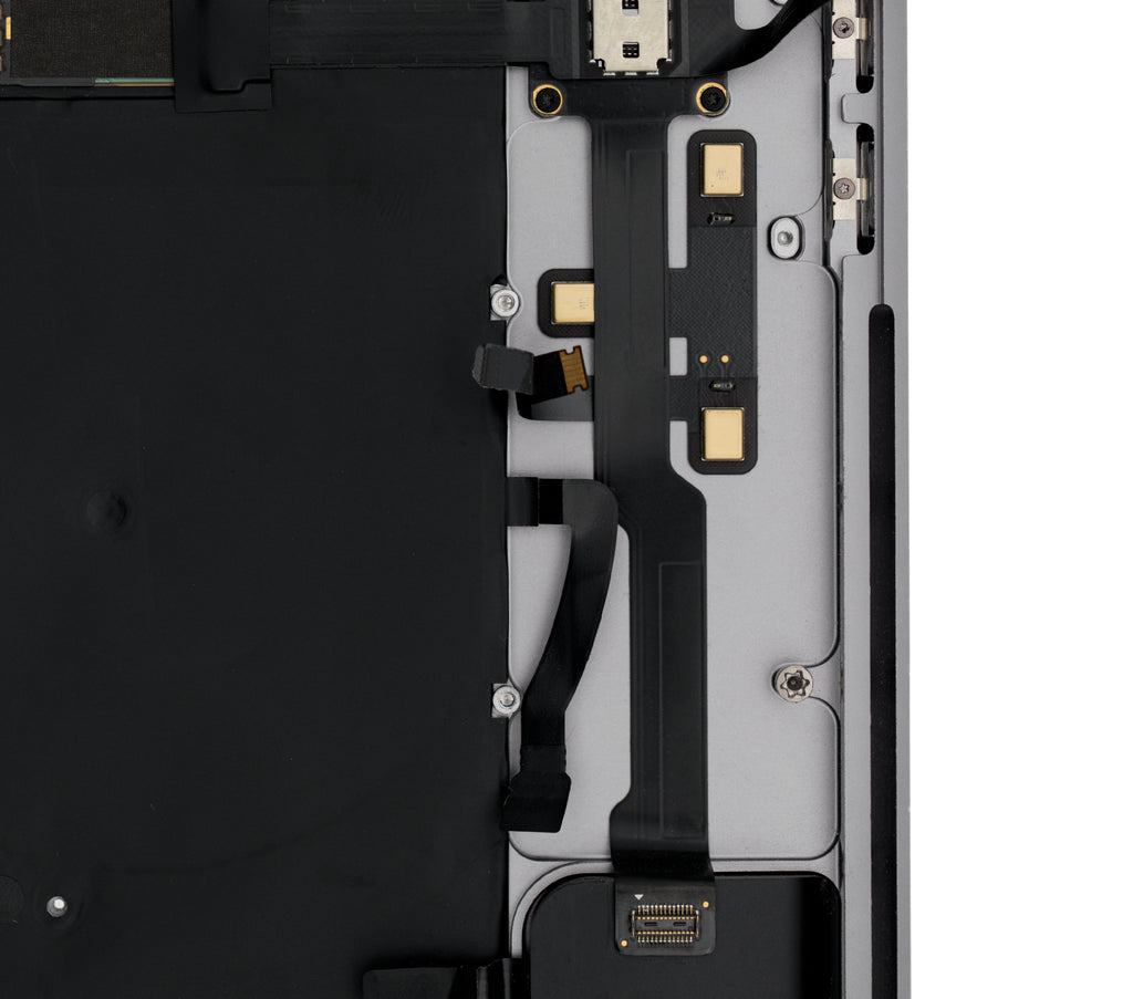 Top Case with Battery and Keyboard for MacBook Pro 16" (A2141 / Mid 2019) – US English – OEM Quality B/C – Silver