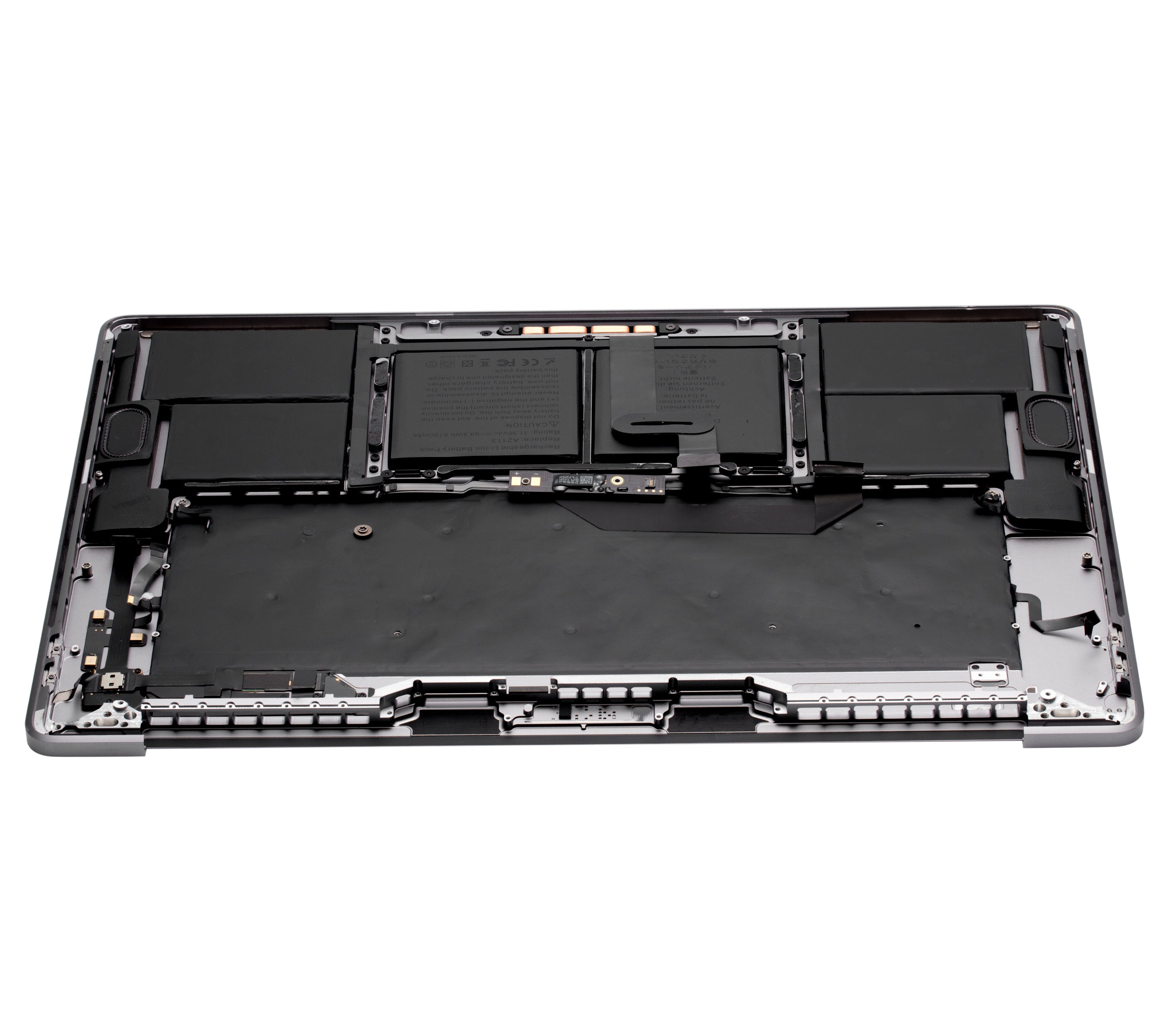 Top Case with Battery and Keyboard for MacBook Pro 16" (A2141 / Mid 2019) – US English – OEM Quality B/C – Silver