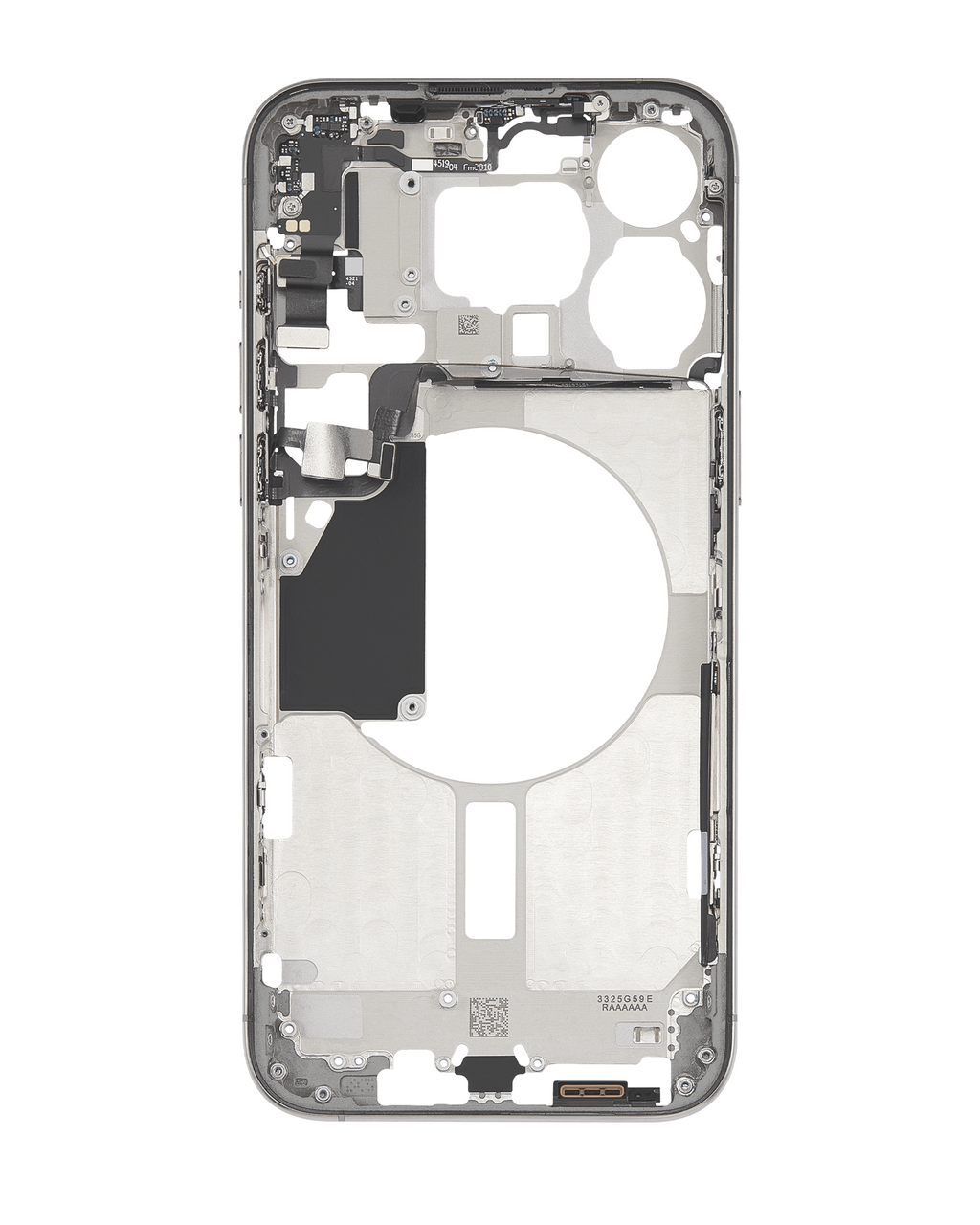 Original Apple-Ausbau C gebraucht – iPhone 15 Pro Max US Version Rahmen Weiß