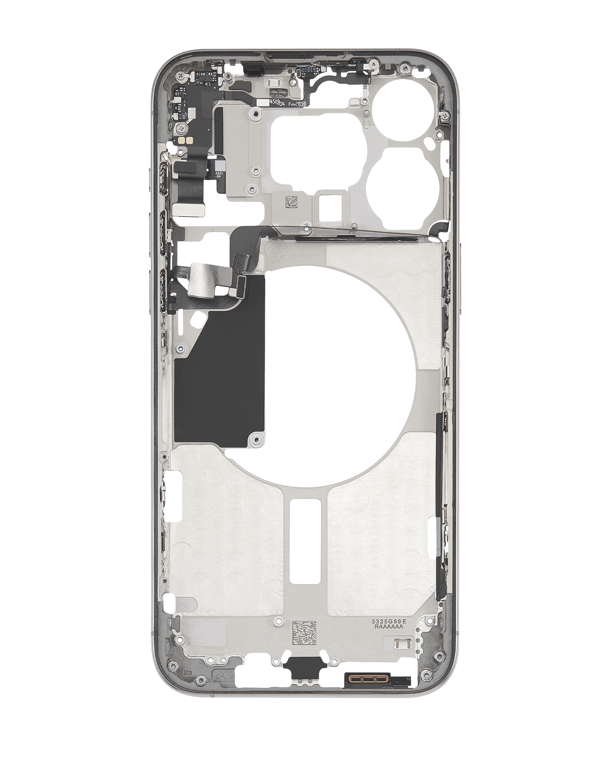 Original Apple-Ausbau C gebraucht – iPhone 15 Pro Max US Version Rahmen Weiß