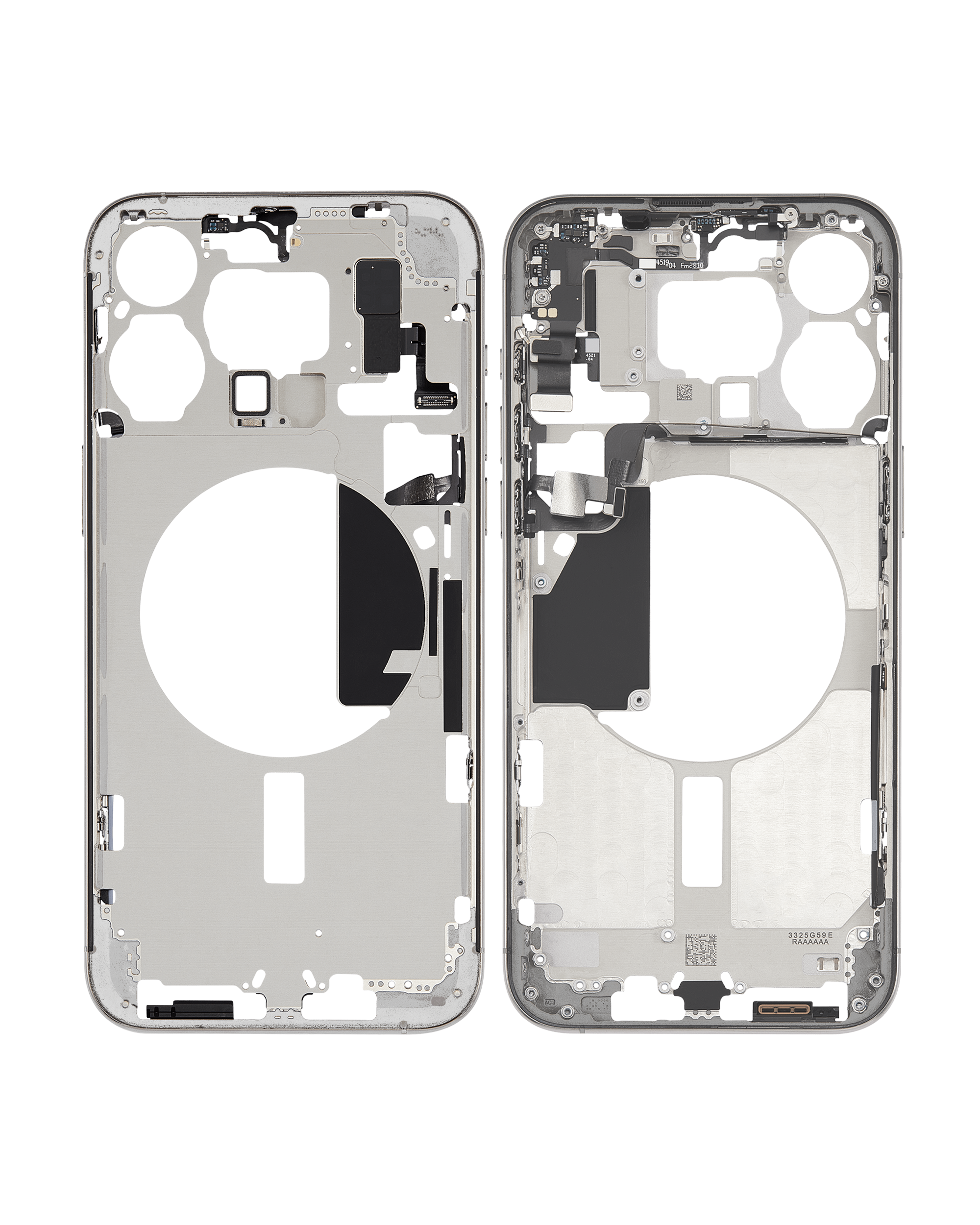Original Apple-Ausbau C gebraucht – iPhone 15 Pro Max US Version Rahmen Weiß