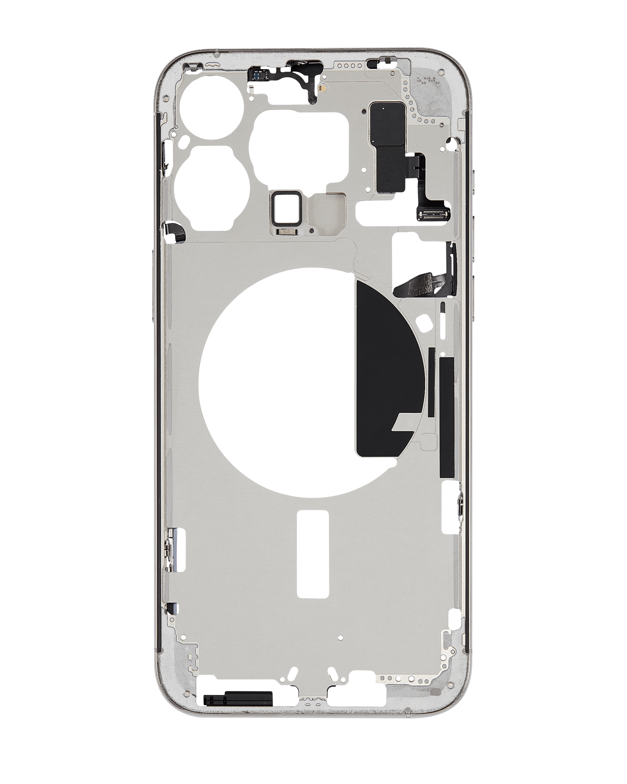 Original Apple-Ausbau C gebraucht – iPhone 15 Pro Max US Version Rahmen Weiß