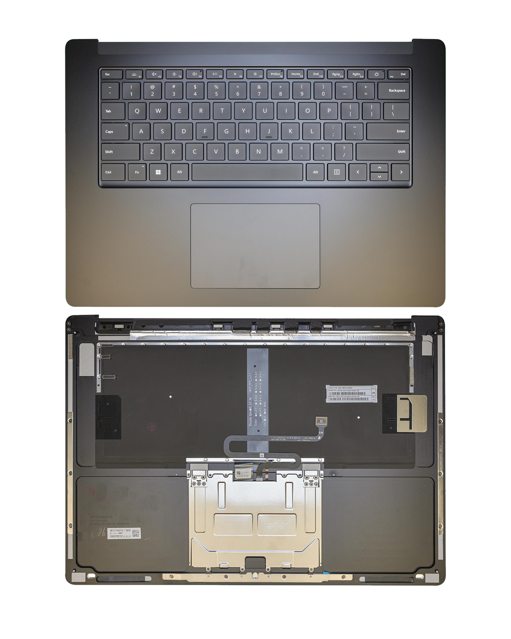Top Case mit Tastatur für Microsoft Surface Laptop 3 15" (1872 / 1873) Schwarz