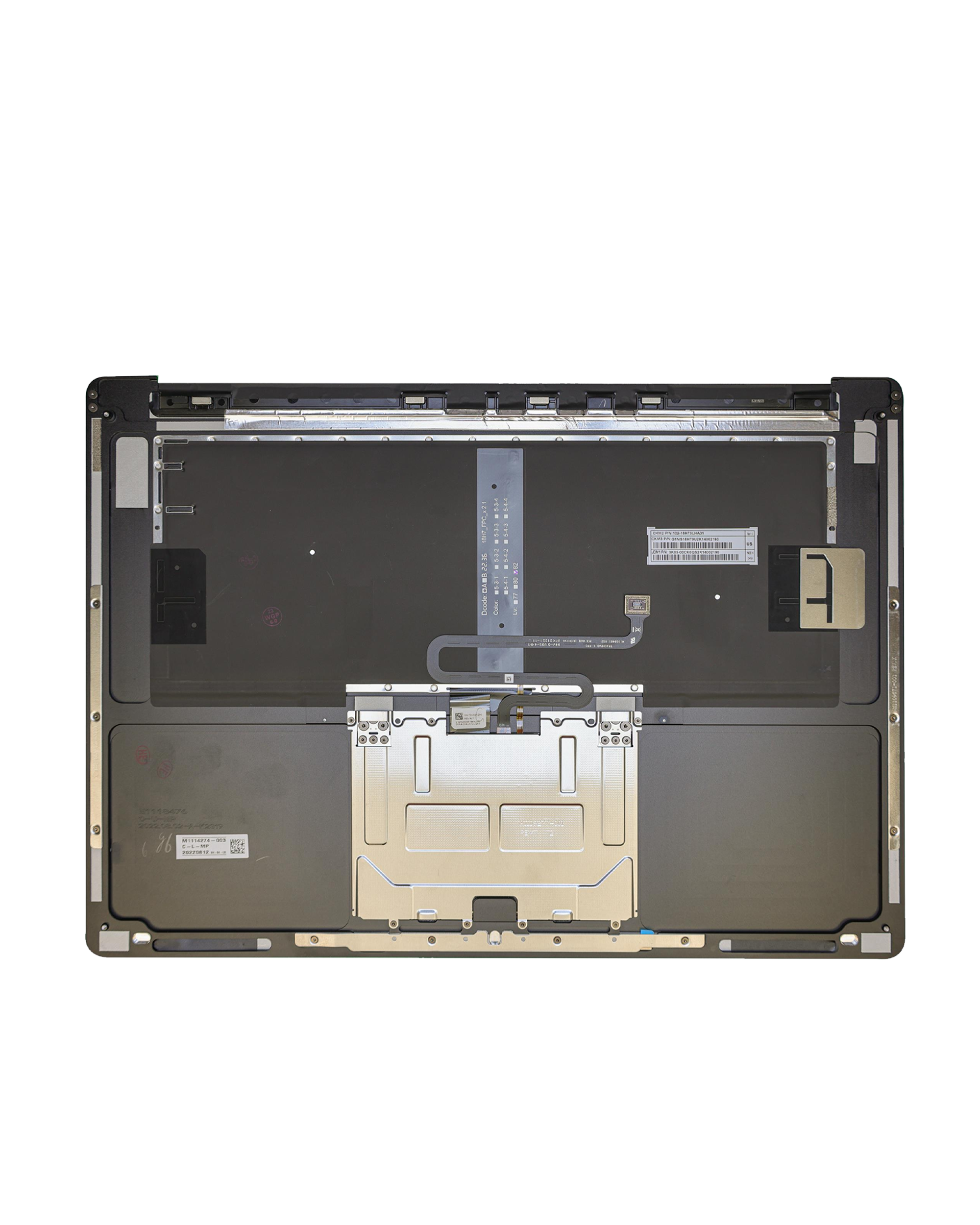 Top Case mit Tastatur für Microsoft Surface Laptop 3 15" (1872 / 1873) Schwarz
