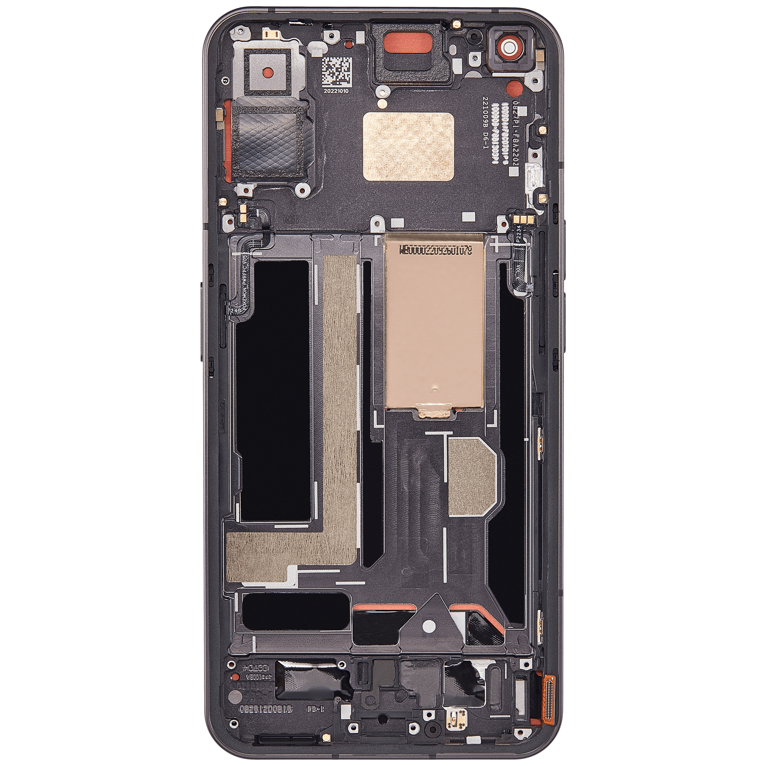 OLED-Display mit Rahmen für Nothing Phone 1 (Refurbished) (Schwarz)