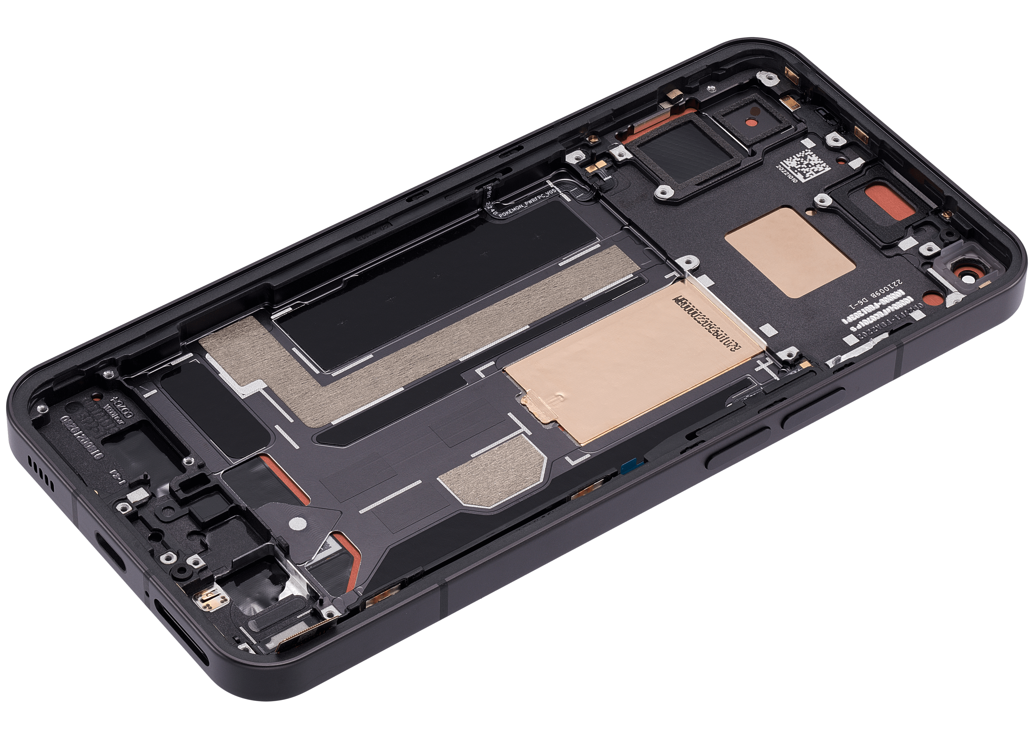 OLED-Display mit Rahmen für Nothing Phone 1 (Refurbished) (Schwarz)