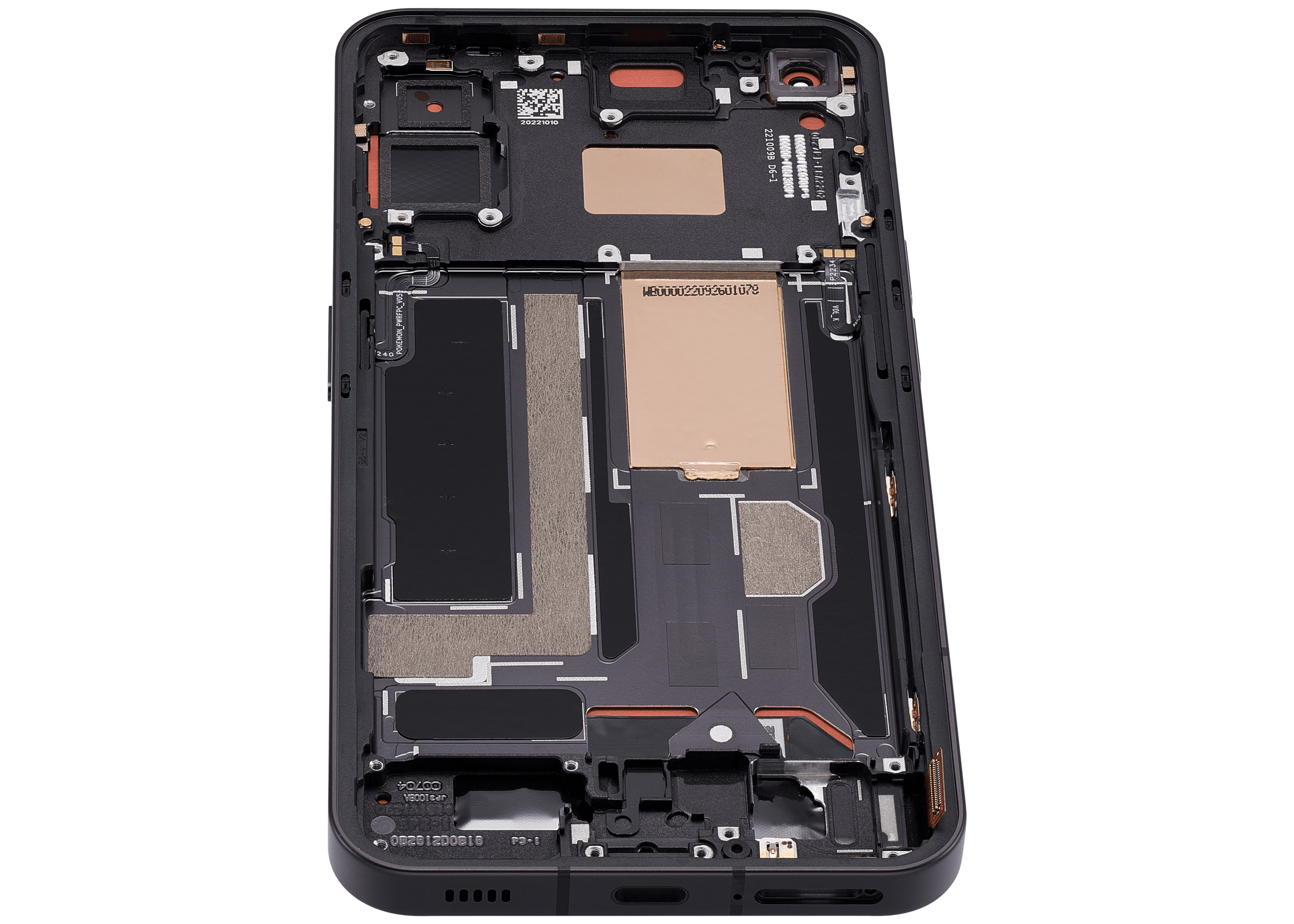 OLED-Display mit Rahmen für Nothing Phone 1 (Refurbished) (Schwarz)
