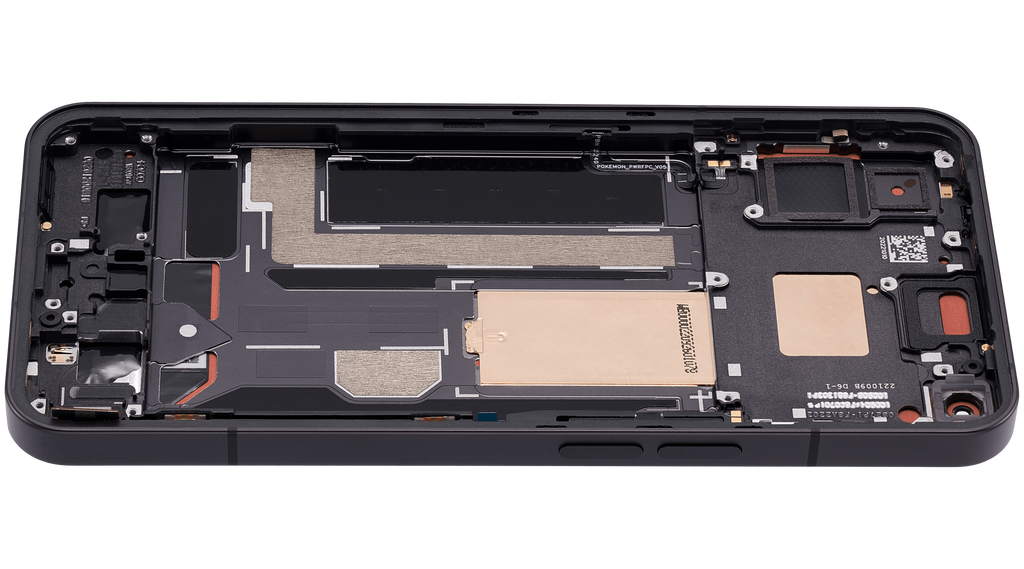 OLED-Display mit Rahmen für Nothing Phone 1 (Refurbished) (Schwarz)