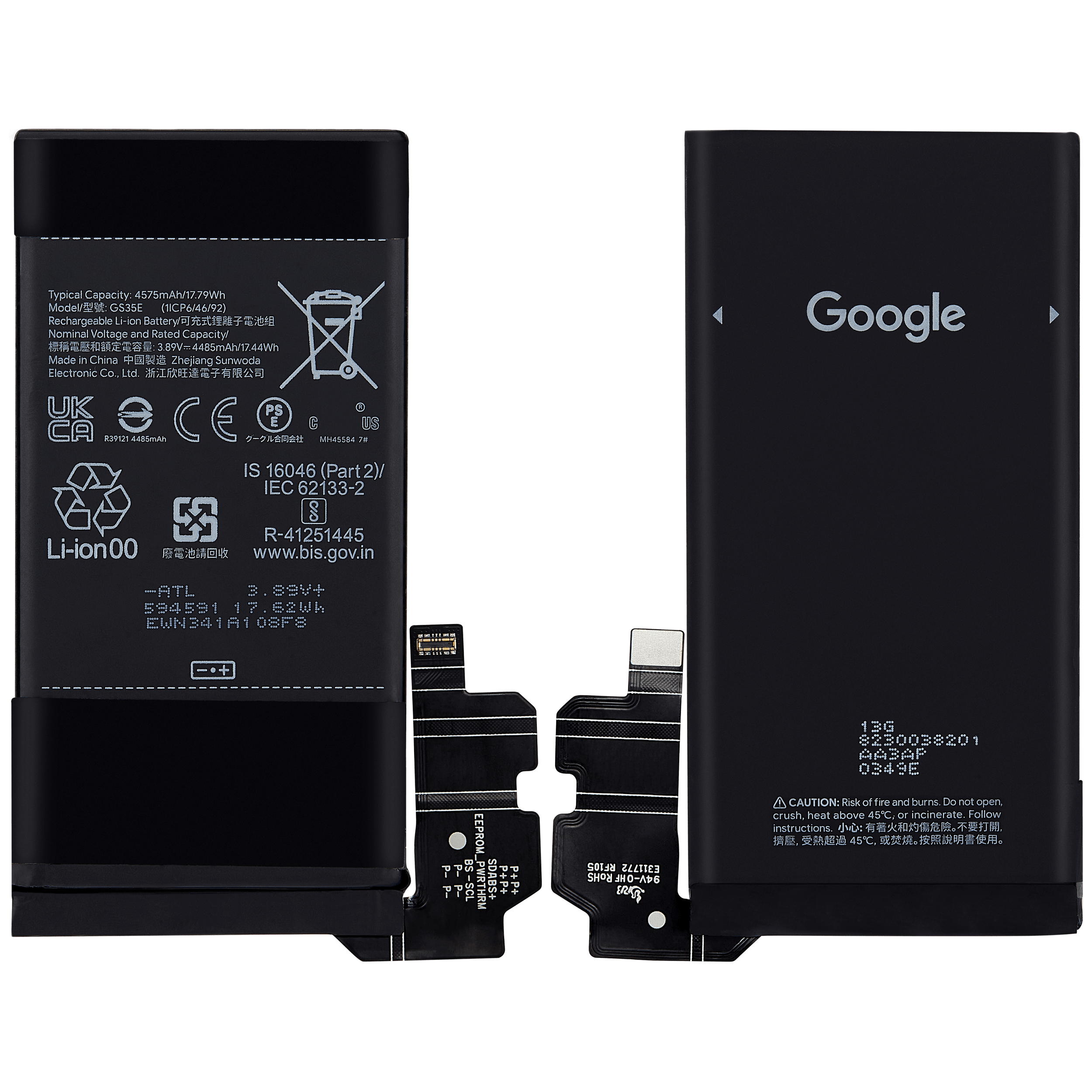 Ersatzakku für Google Pixel 8 (GS35E)