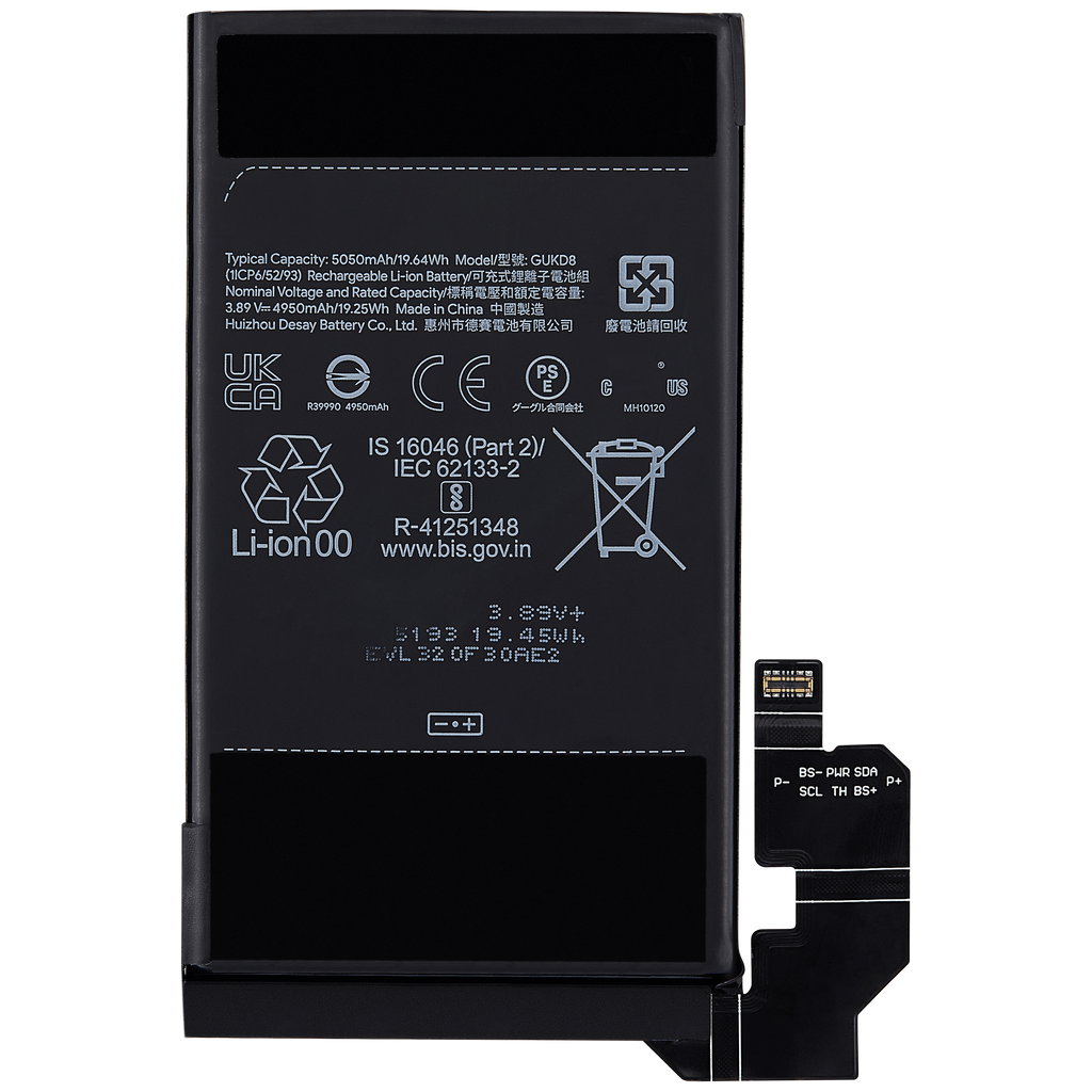 Ersatzbatterie für Google Pixel 8 Pro (GUKD8)