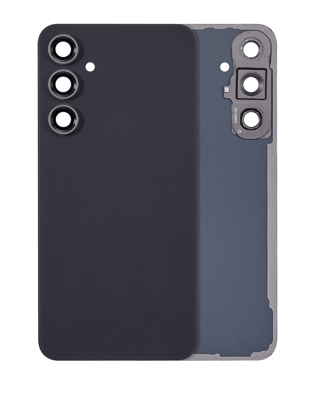 Back Cover with Integrated Camera Lens Cover for Samsung Galaxy S23 FE 5G (Aftermarket Plus) (Graphite)