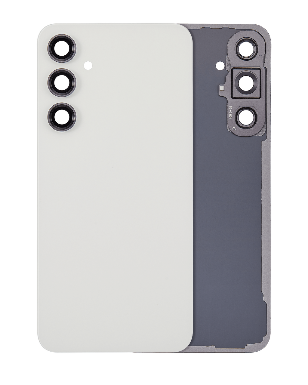 Samsung Galaxy S23 FE Backcover m. Kameralinse Aftermarket Plus Cream
