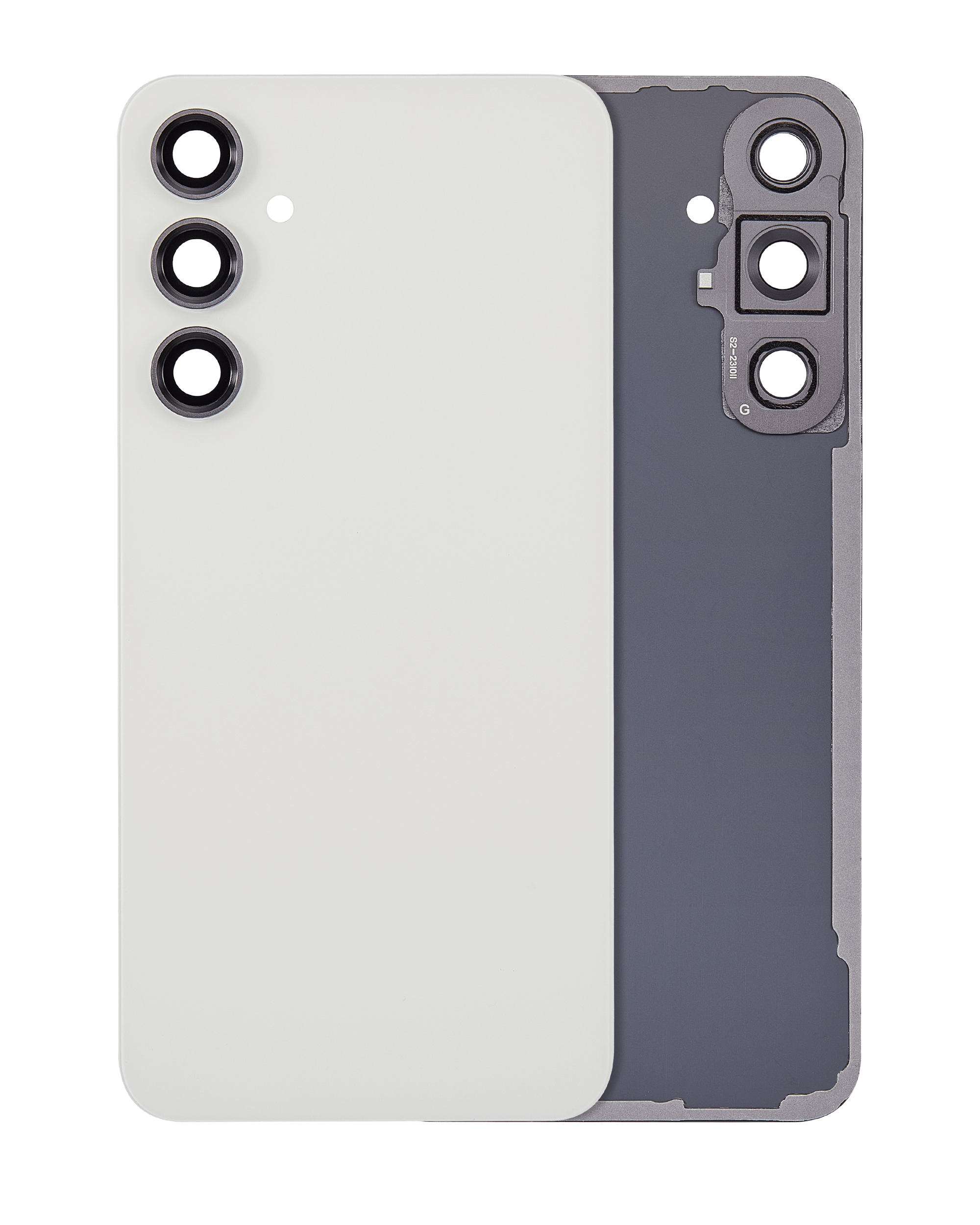 Samsung Galaxy S23 FE Backcover m. Kameralinse Aftermarket Plus Cream