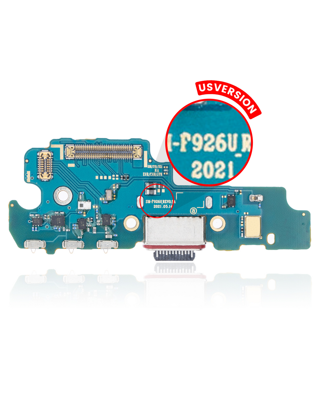 Charging Board with Microphone for Samsung Galaxy Z Fold 3 5G (F926U) (US Version) (Premium)