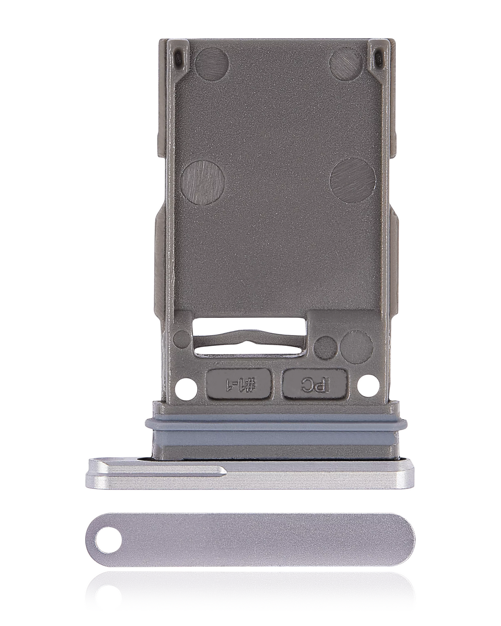 Single SIM Card Tray for Samsung Galaxy Z Fold 3 5G (Phantom Silver)