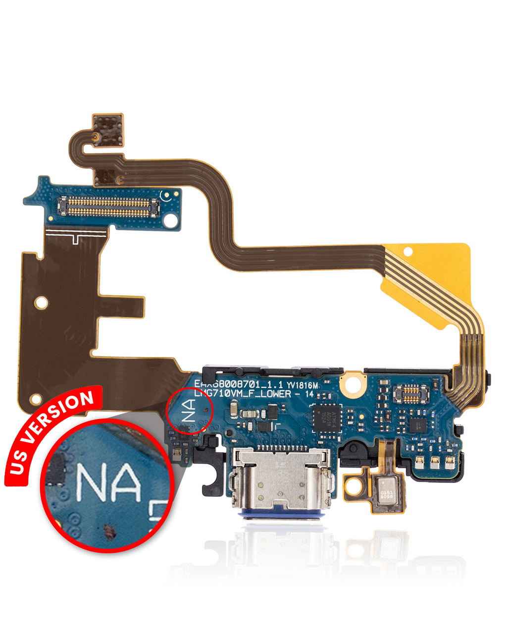 Ladebuchse Flexkabel für LG G7 ThinQ (US-Version / LMG710VM / Version 1.1)