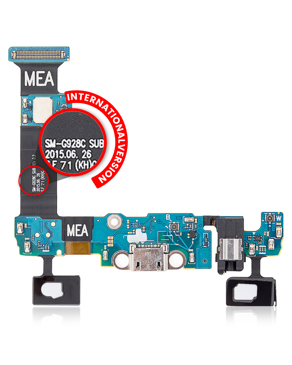Ladebuchse-Flexkabel für Samsung Galaxy S6 Edge Plus