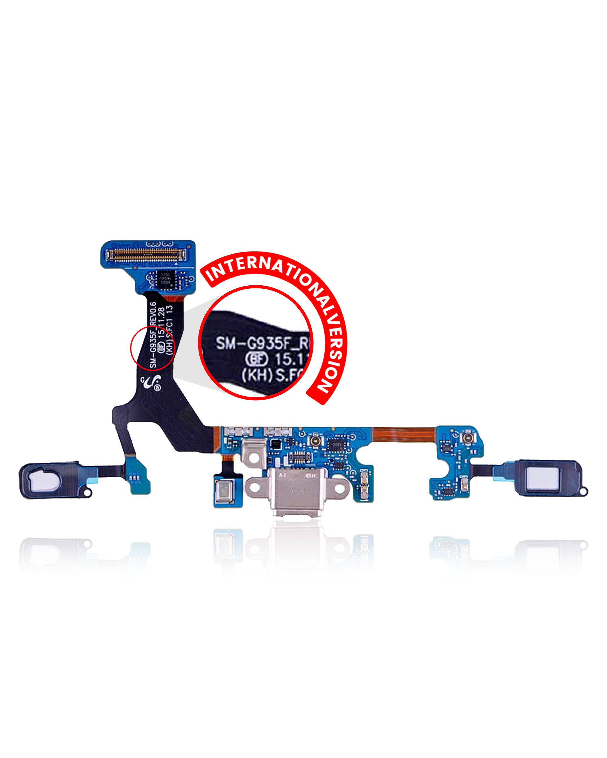 Ladebuchse-Flexkabel für Samsung Galaxy S7 Edge (G935F) (Internationale Version)