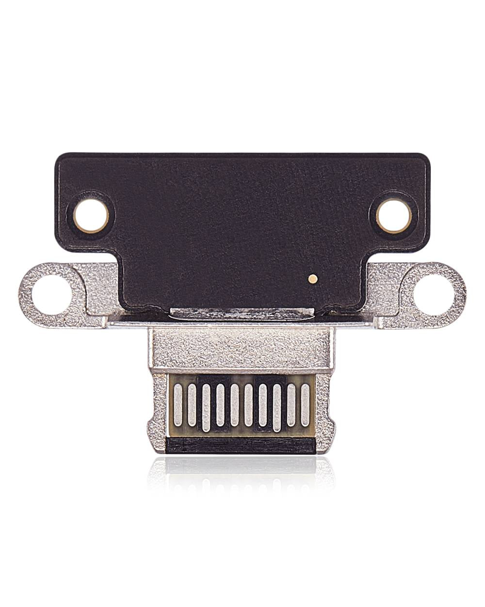 Charging Port only for iPad Pro 11" (2018 / 2020 / 2021 / 2022) / Pro 12.9" (2018 / 2020 / 2021 / 2022) (Soldering Required) (Space Gray) (10-Pack)