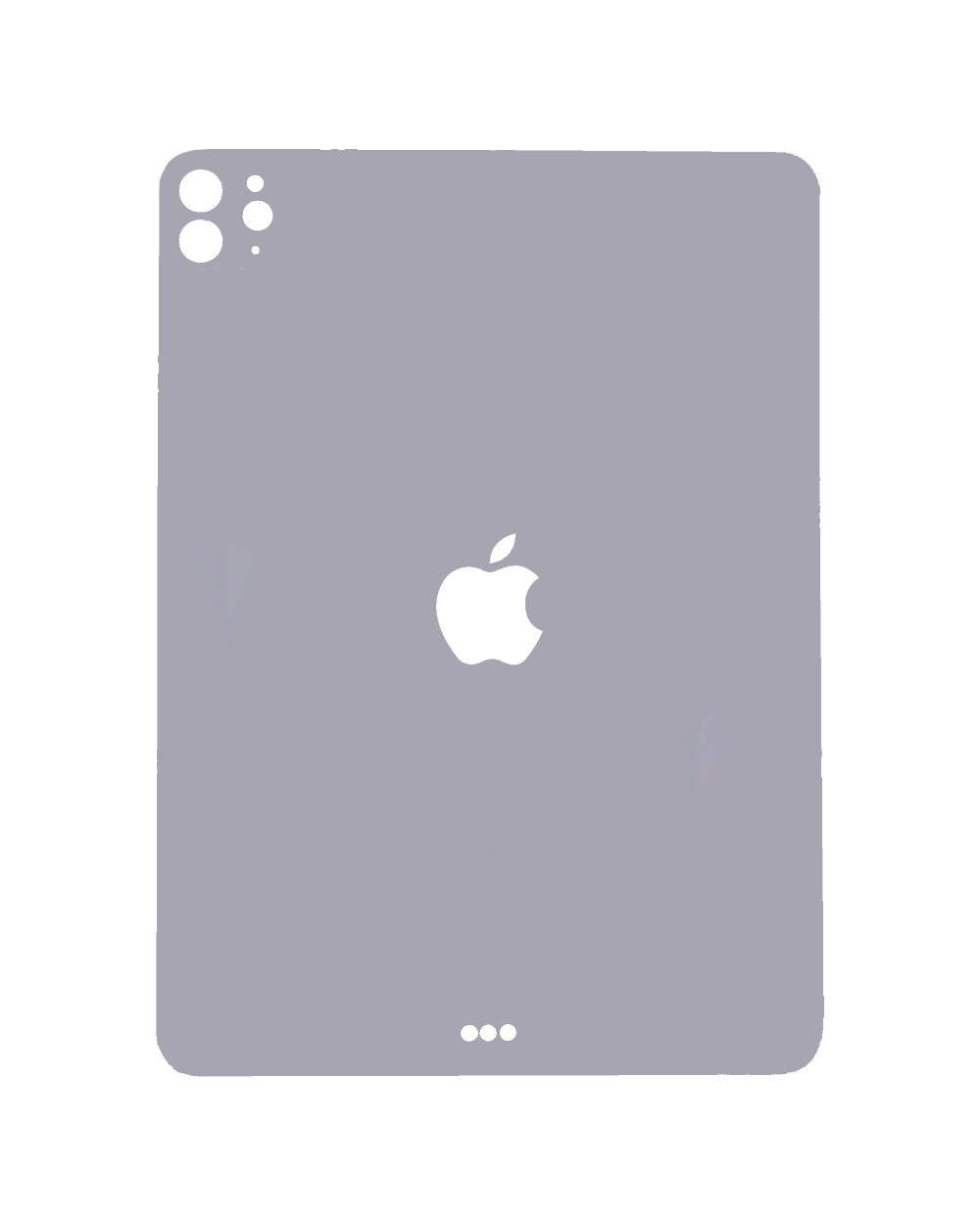 Unterseiten-Schutzfolie für iPad Pro 11" 4th Gen (2022) (Space Grau)