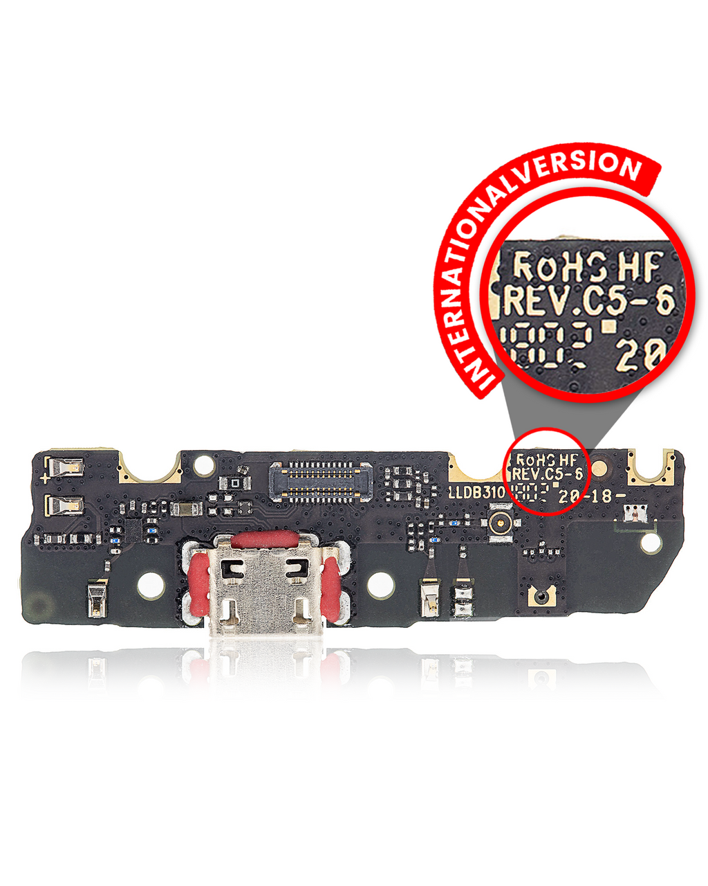 Charging port for Motorola Moto G6 Play (XT1922 / 2018)