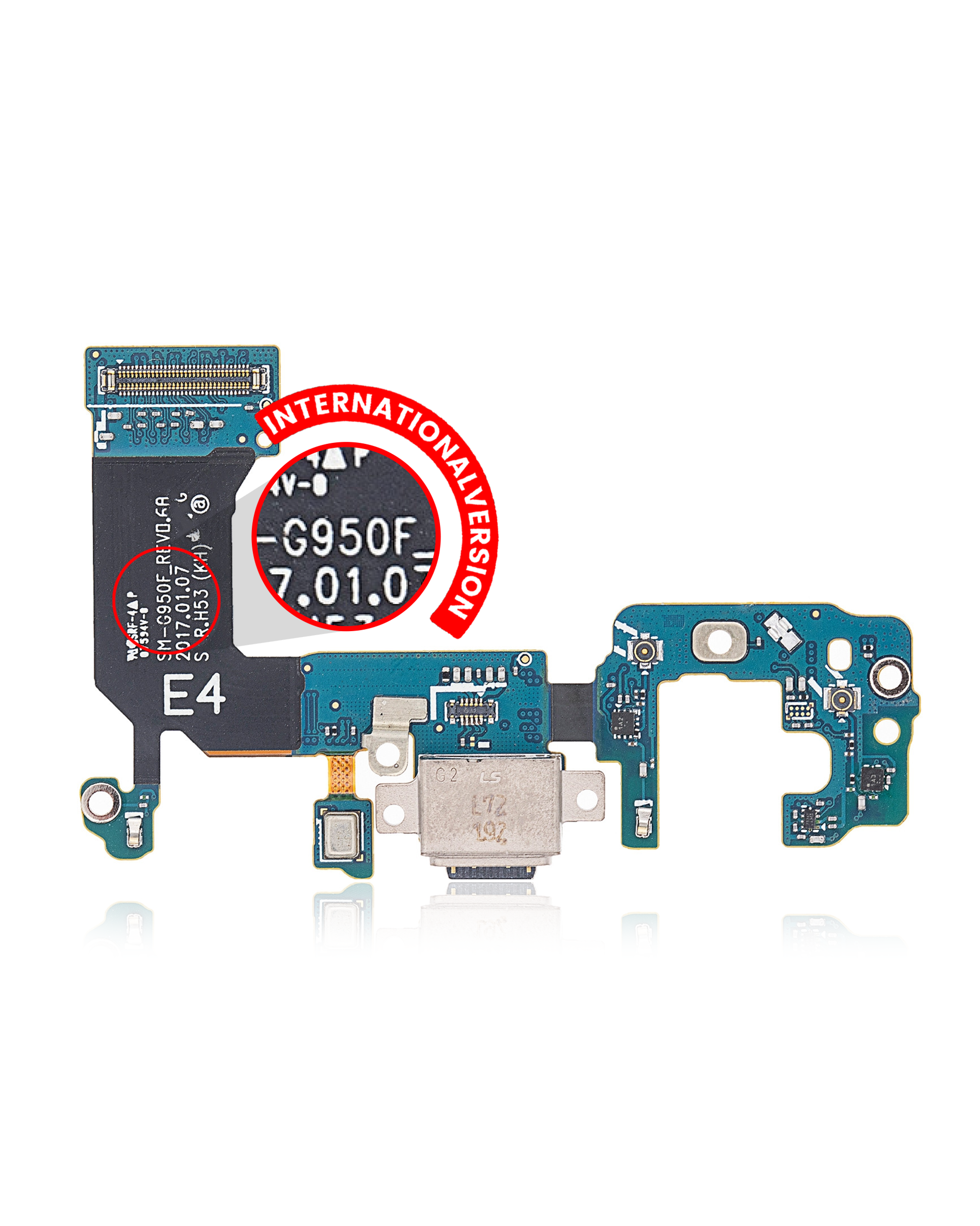 Charging Port with Flex Cable for Samsung Galaxy S8 (G950F) (International Version)