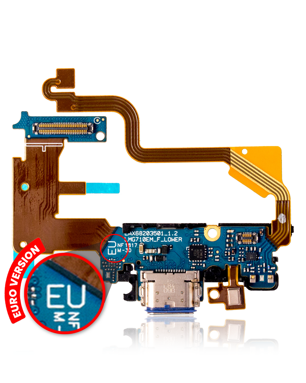 Ladebuchse-Flexkabel für LG G7 ThinQ (Euro Version / LMG710EM / Version 1.2)