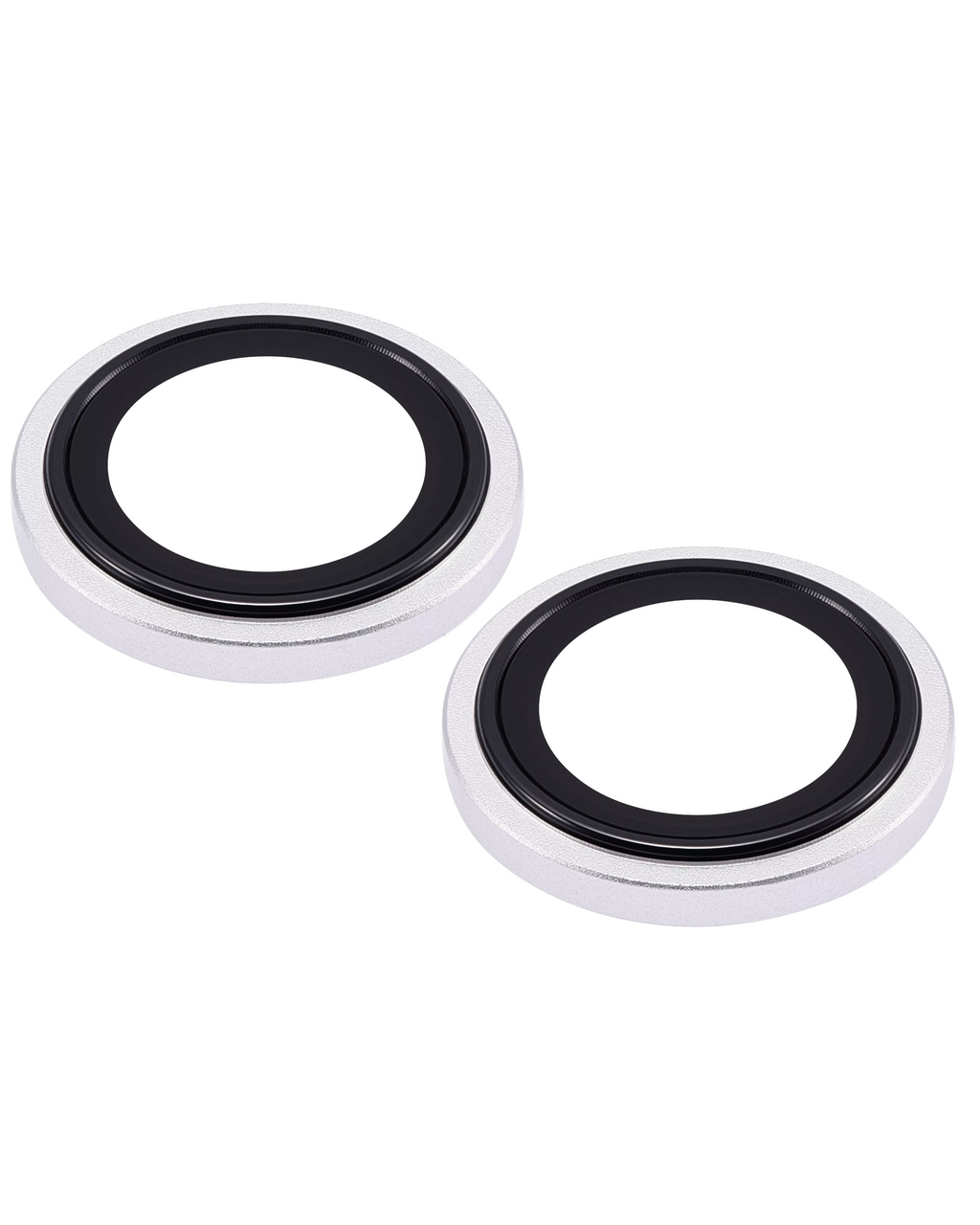 Casper Camera Lens Protector for iPhone 14 / 14 Plus (Silver) (Clear)