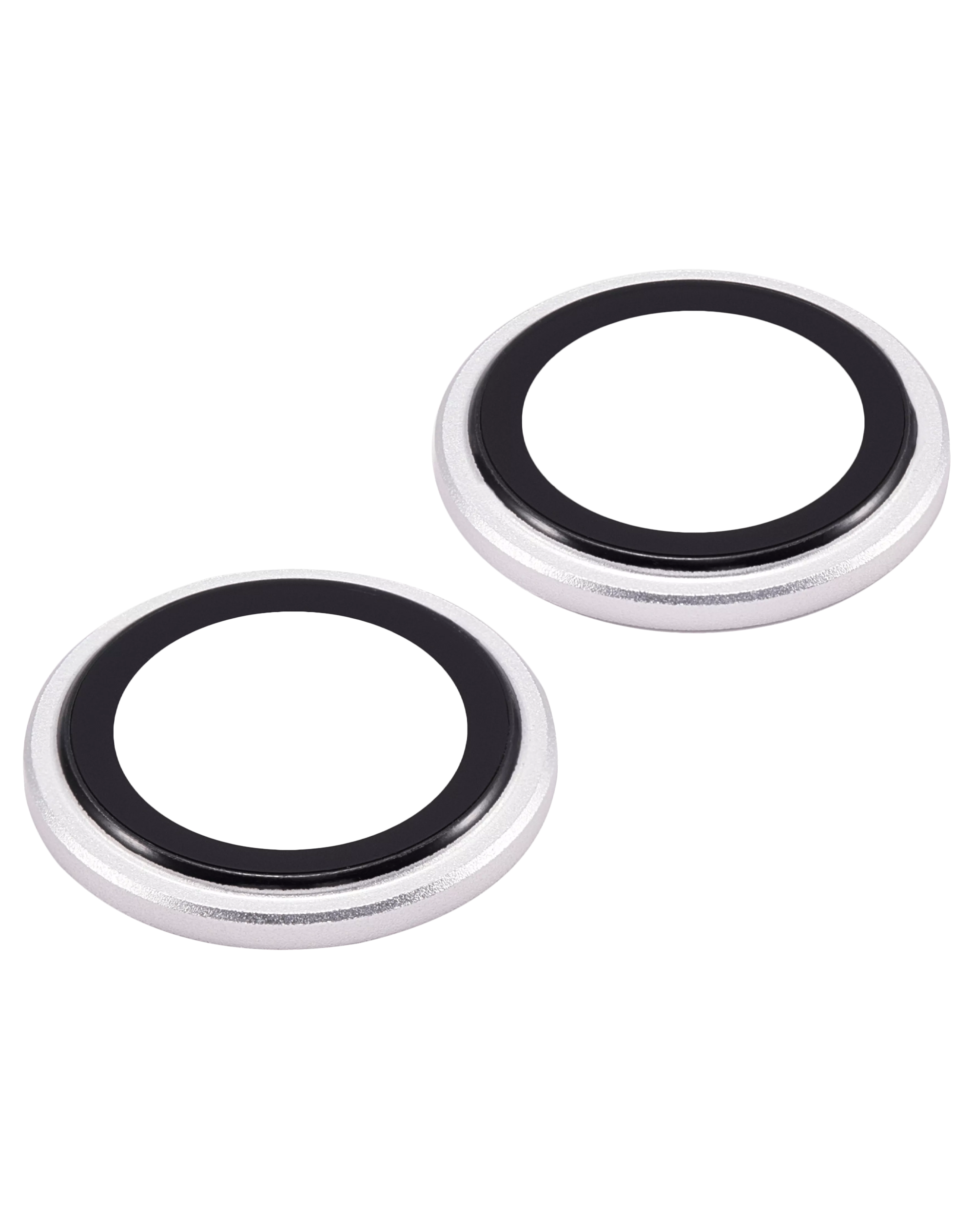 Casper Camera Lens Protector for iPhone 13 / 13 Mini (Silver, Transparent)
