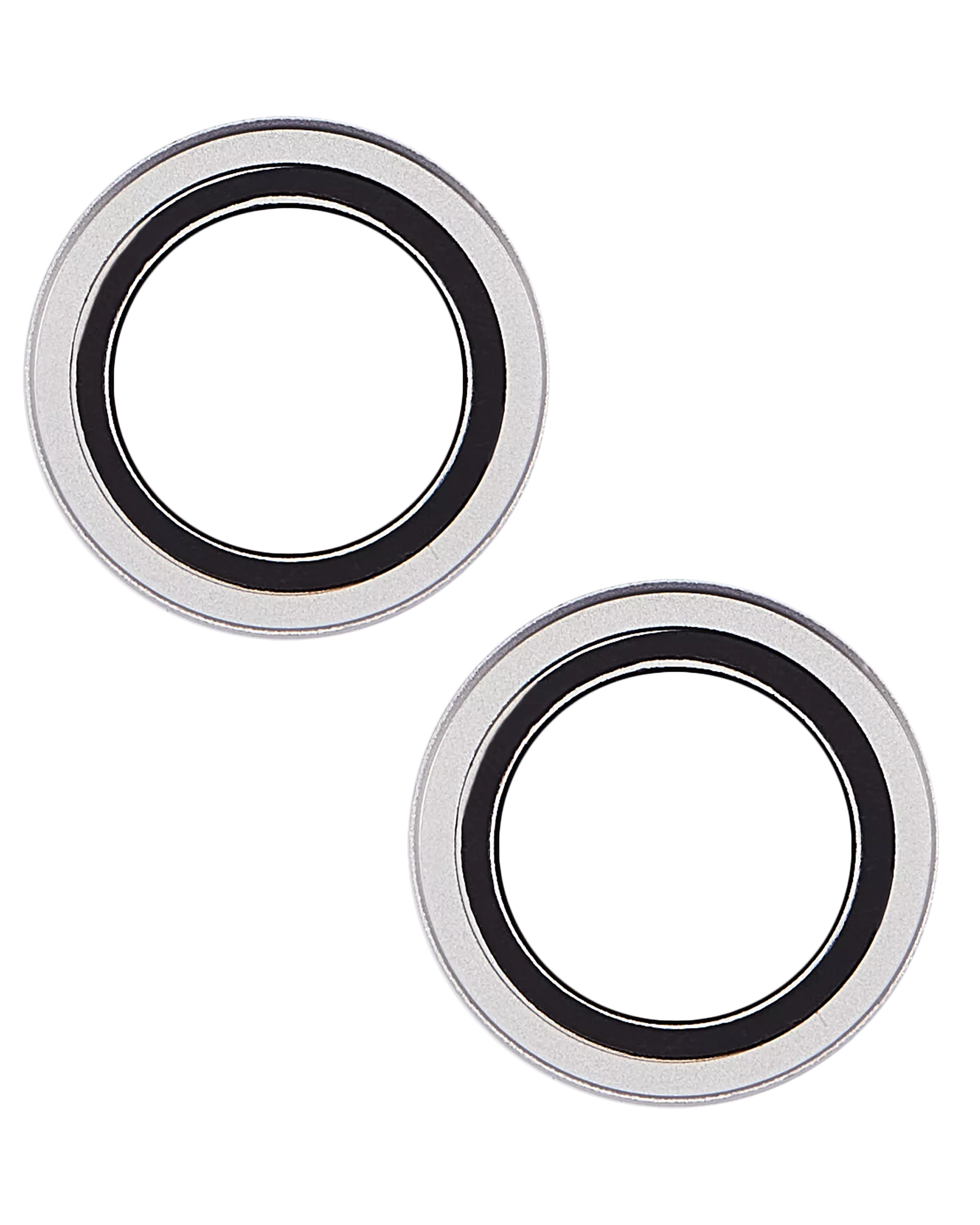 Casper Camera Lens Protector for iPhone 13 / 13 Mini (Silver, Transparent)