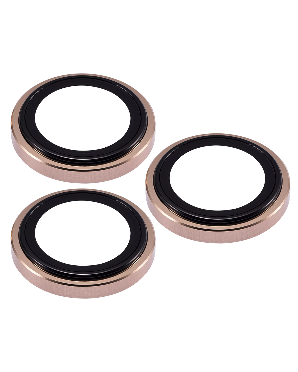 Casper Camera Lens Protector for iPhone 14 Pro / 14 Pro Max (Gold) (Clear)