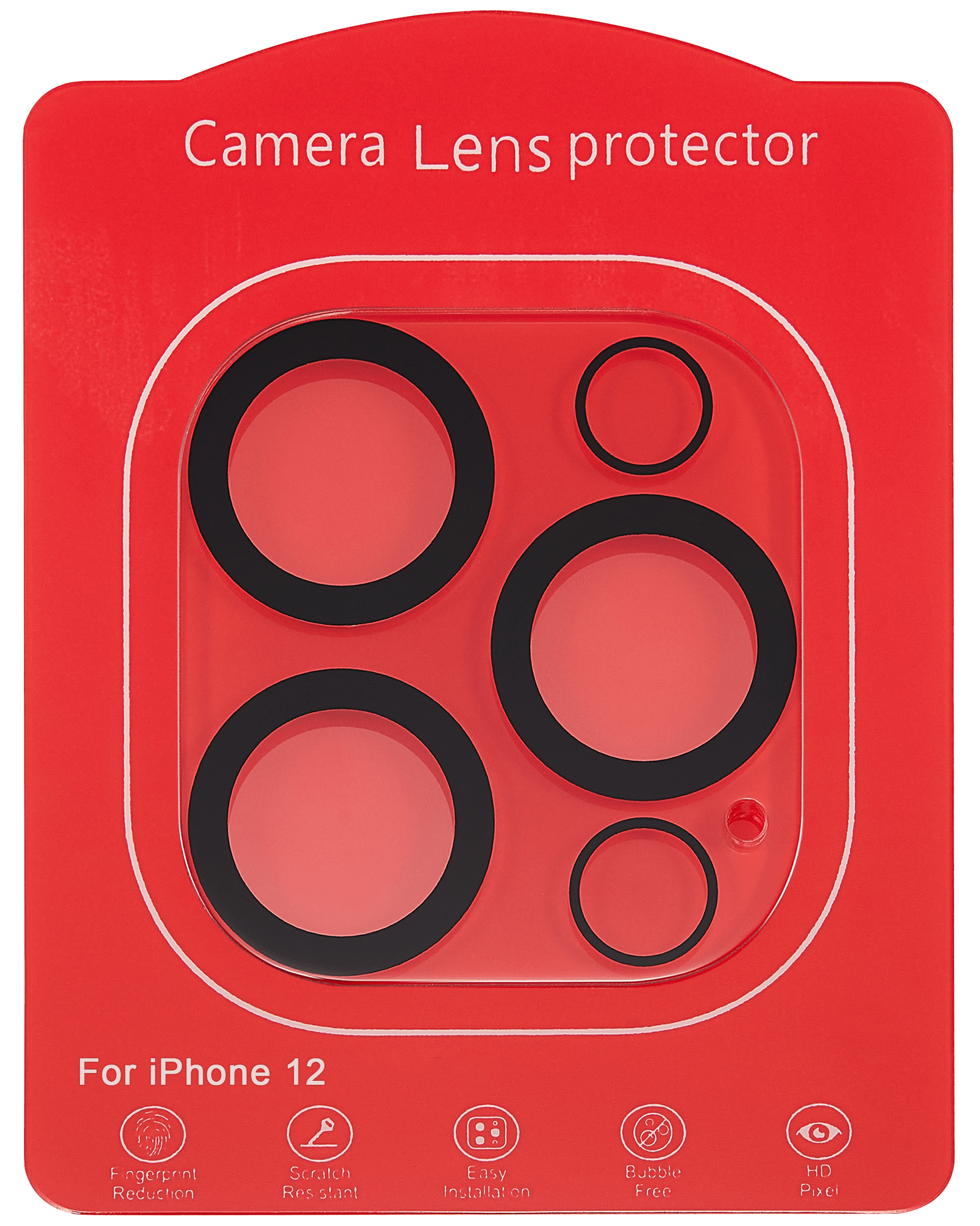 Casper Camera Lens Protector for iPhone 12 Pro (Crystal Full Cover)