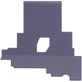 Heat dissipation graphite for the main PCBA back cover for Motorola Razr Plus (XT2321 / 2023) (Original OEM)