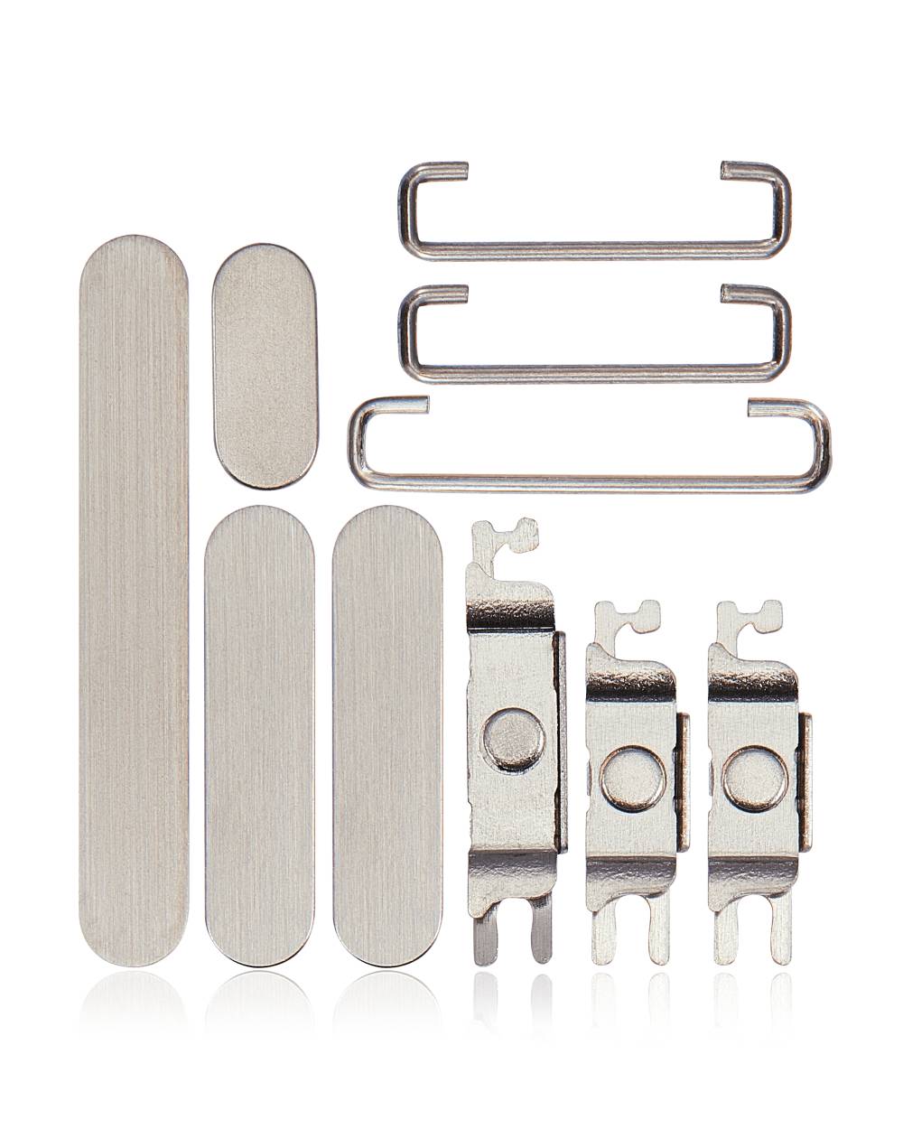 Buttons (Power, Volume, Mute Switch) for iPhone 15 Pro / 15 Pro Max (White Titanium)