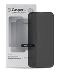 Casper Pro Gehärtetes Glas für iPhone 15 Pro (10er-Pack) (Privacy)