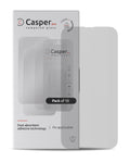 Casper Pro Tempered Glass for iPhone 15 Pro (10-Pack) (Matte)