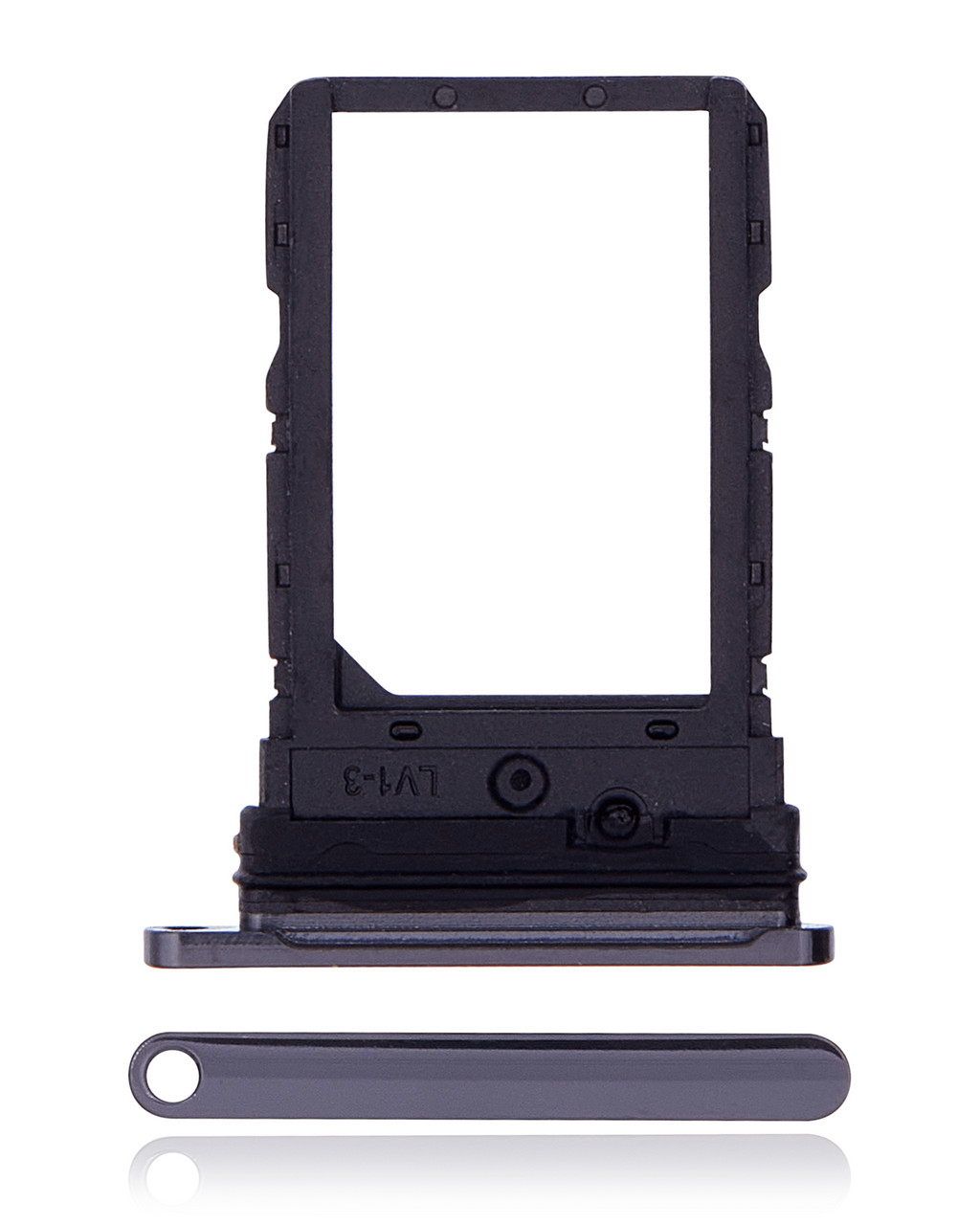 SIM Card Tray for Motorola Razr Plus (XT2321 / 2023) (Original OEM) (Phantom Black)