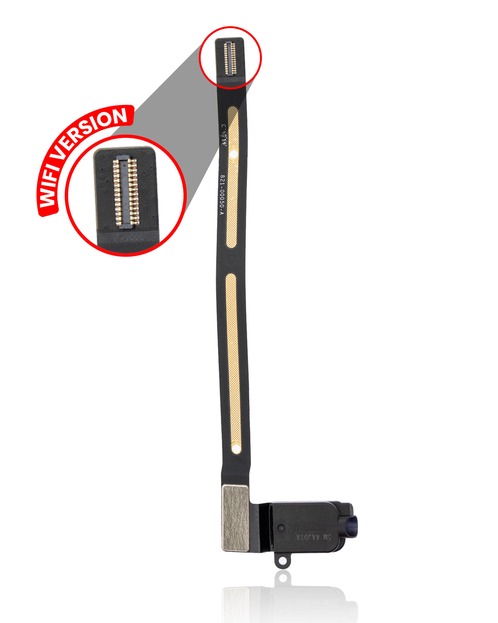 Kopfhöreranschluss Flexkabel für iPad Air 2 (WiFi Only) (Schwarz)
