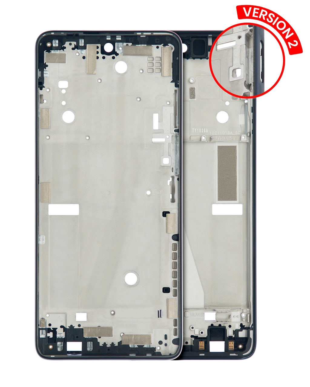 Midframe/Rahmen für Motorola Moto G Stylus 5G (XT2215 / 2022) – Steel Blue