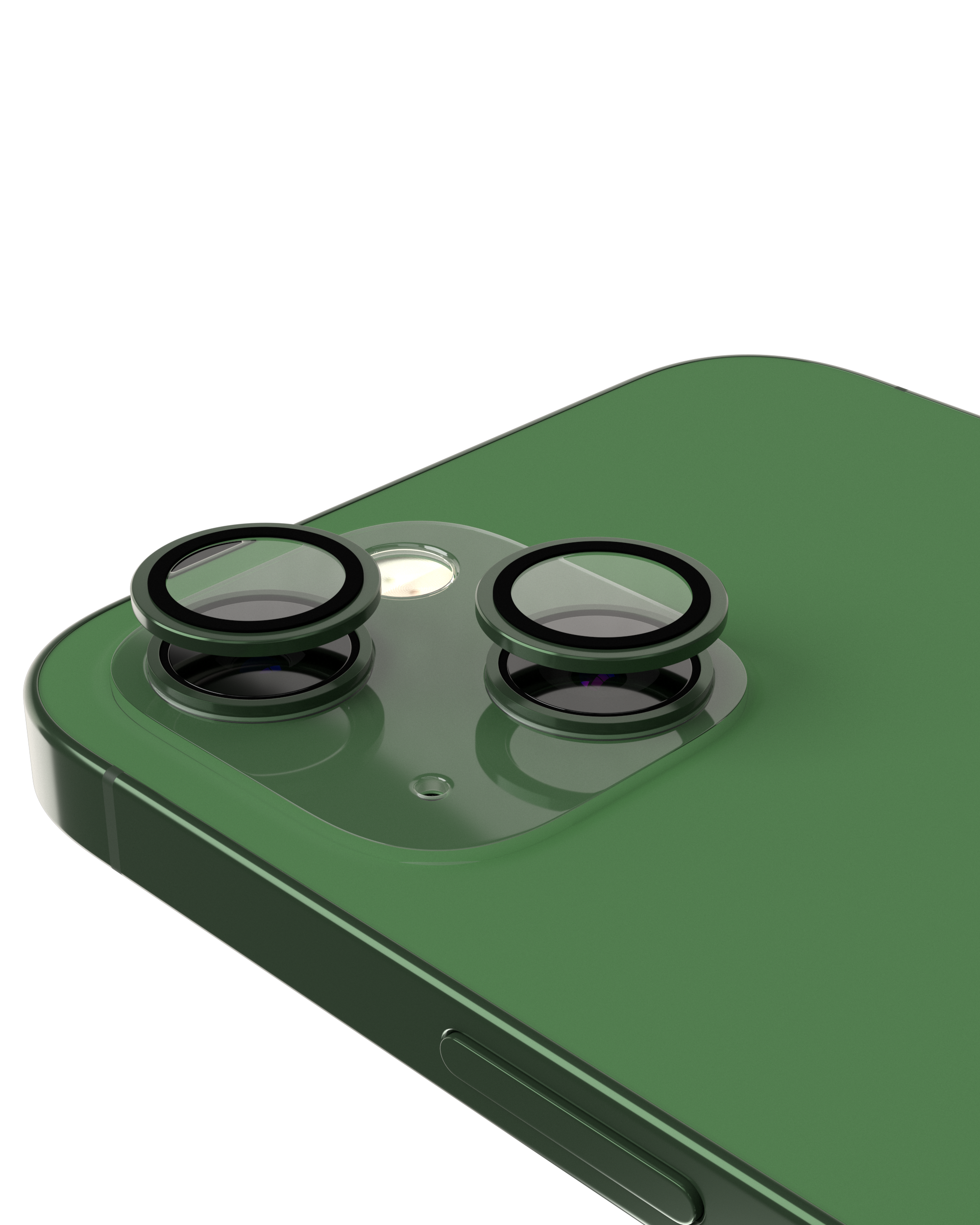 Casper Camera Lens Protector for iPhone 13 / 13 Mini (Alpine Green) (Clear)