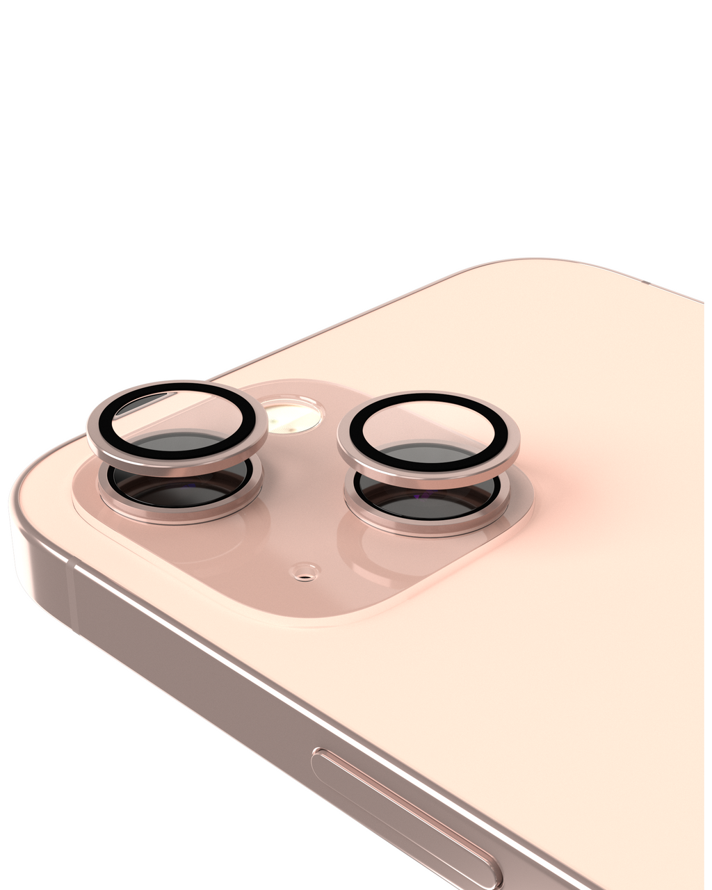 Casper Camera Lens Protector for iPhone 13 / 13 Mini (Pink) (Clear)