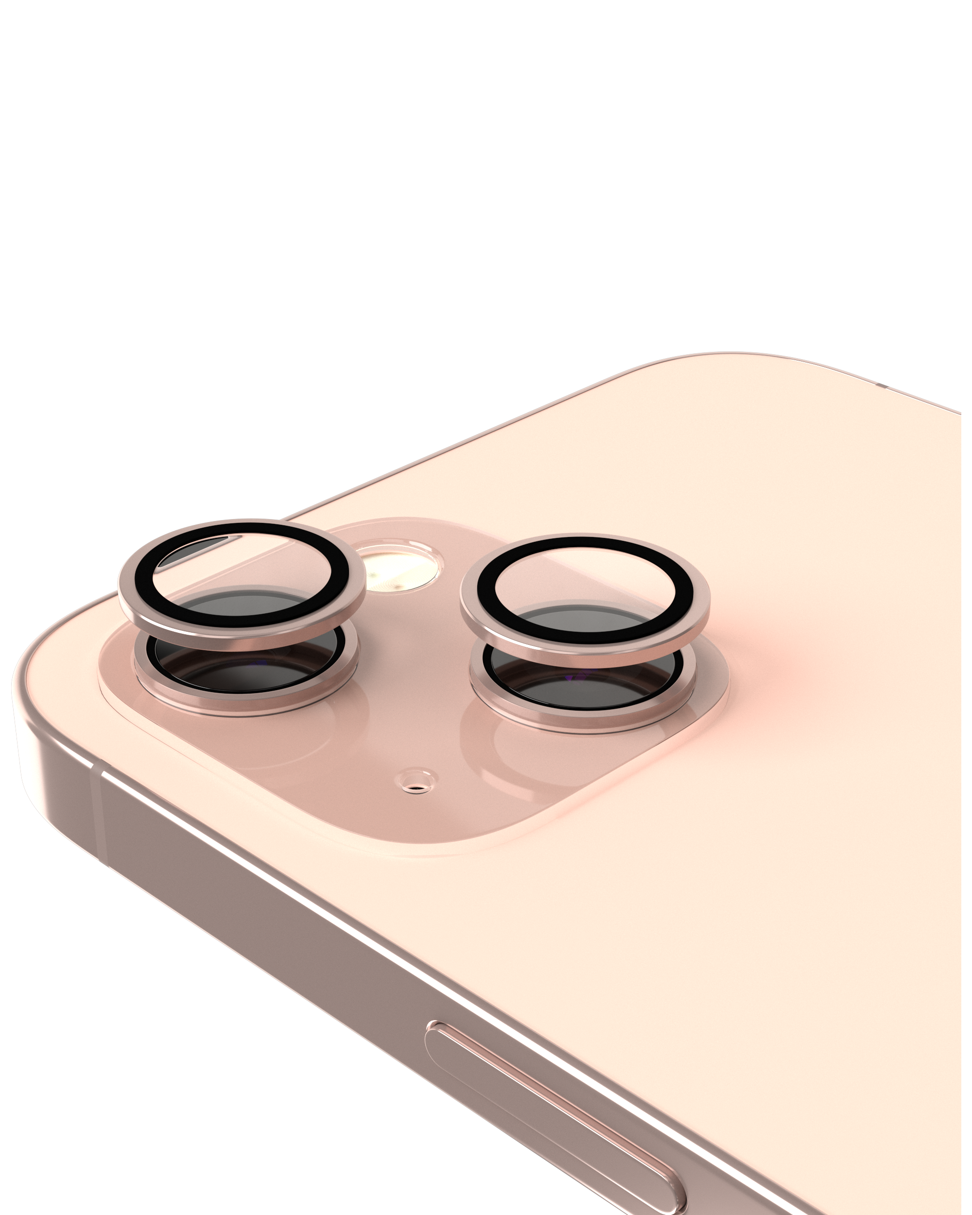 Casper Camera Lens Protector for iPhone 13 / 13 Mini (Pink) (Clear)