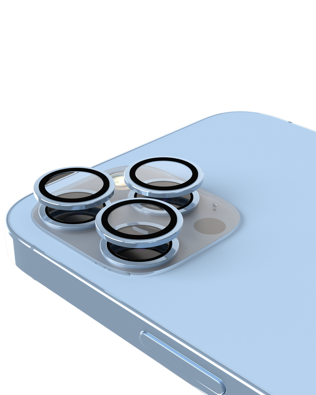 Casper Camera Lens Protector for iPhone 13 Pro / 13 Pro Max (Blue, Clear)