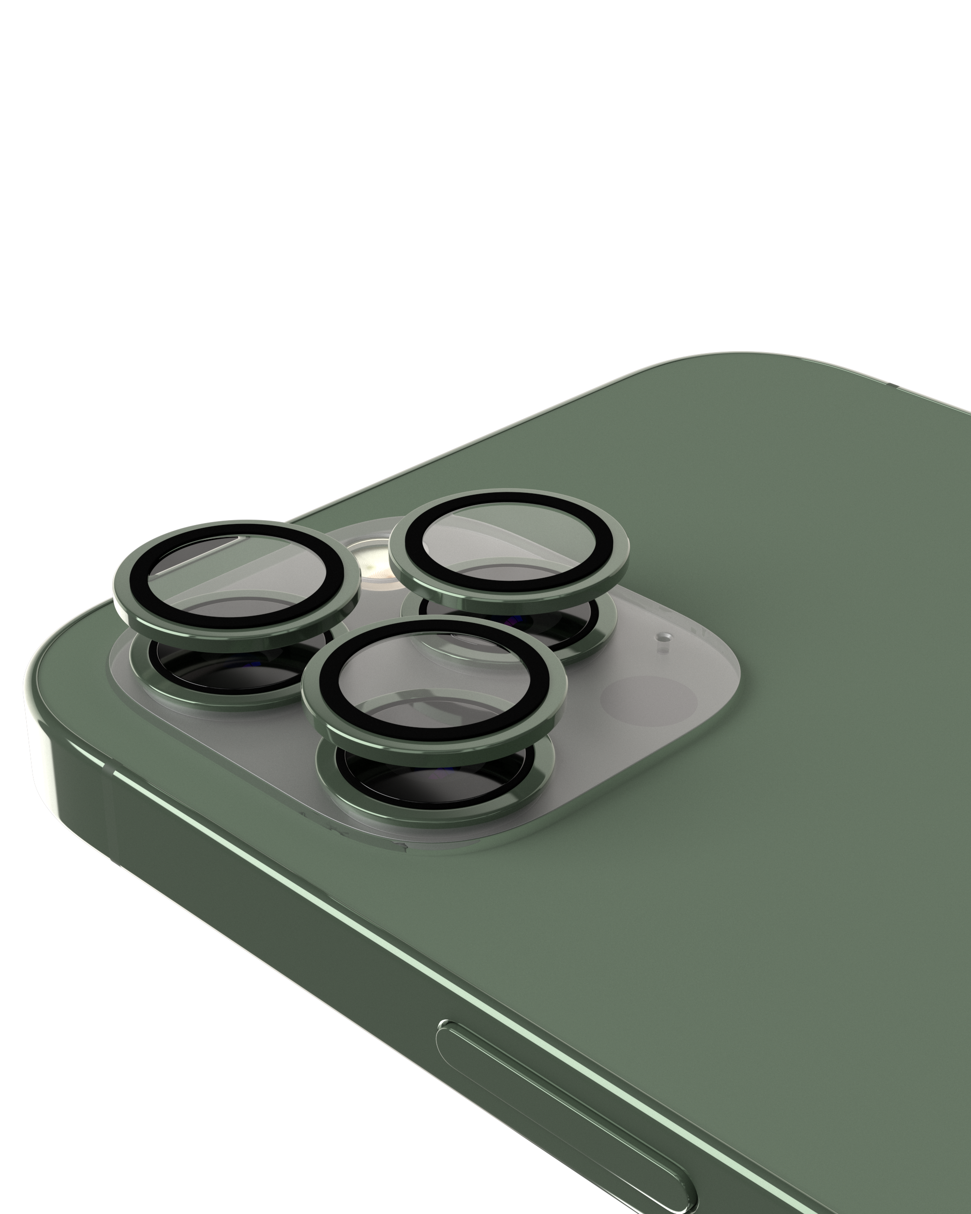 Casper Camera Lens Protector for iPhone 13 Pro / 13 Pro Max (Alpine Green) (Clear)