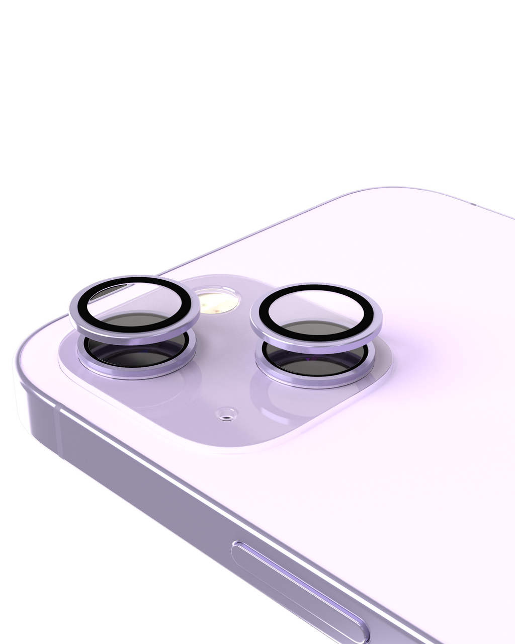Casper Camera Lens Protector for iPhone 14 / 14 Plus (Purple) (Clear)