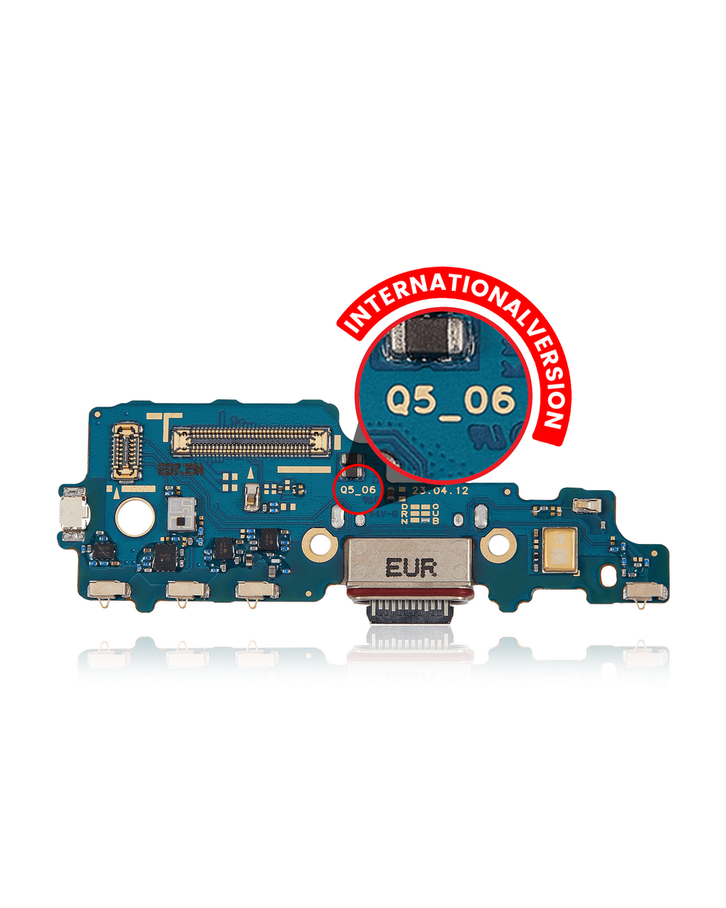 Charging Port PCB for Samsung Galaxy Z Fold 5 (F946B) (International Version) (Premium)