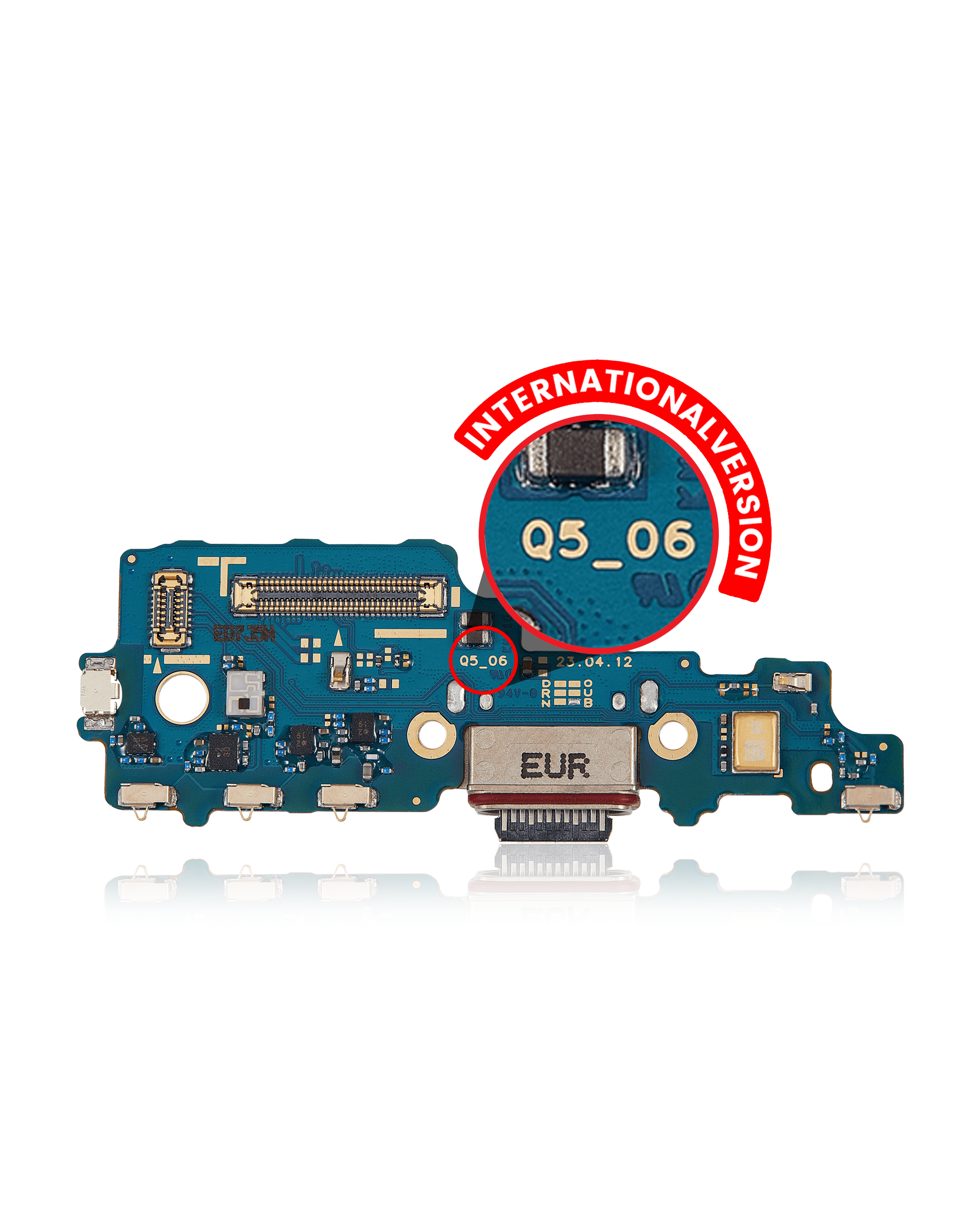 Charging Port PCB for Samsung Galaxy Z Fold 5 (F946B) (International Version) (Premium)