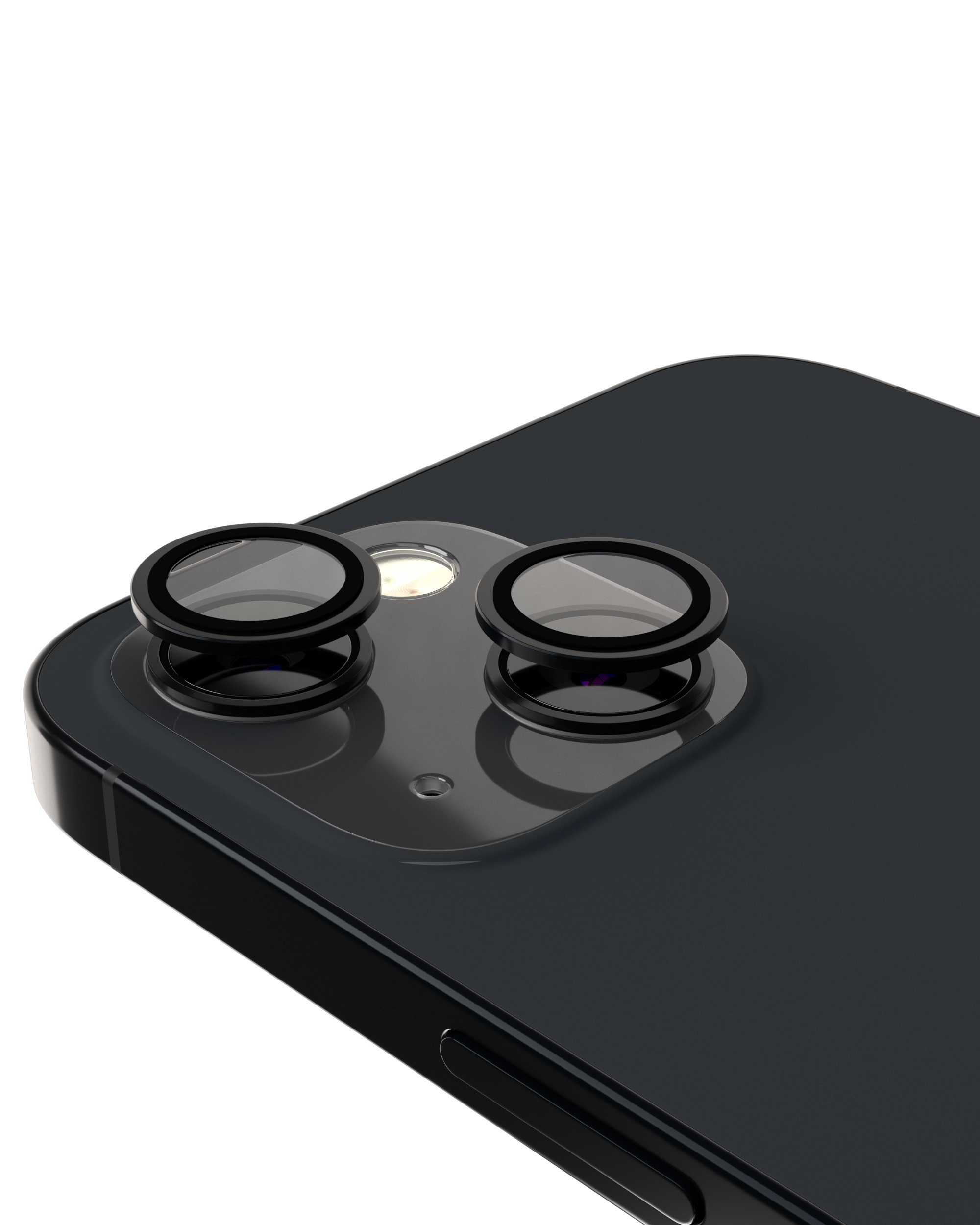 Casper Camera Lens Protector for iPhone 15 / 15 Plus (Black) (Clear)