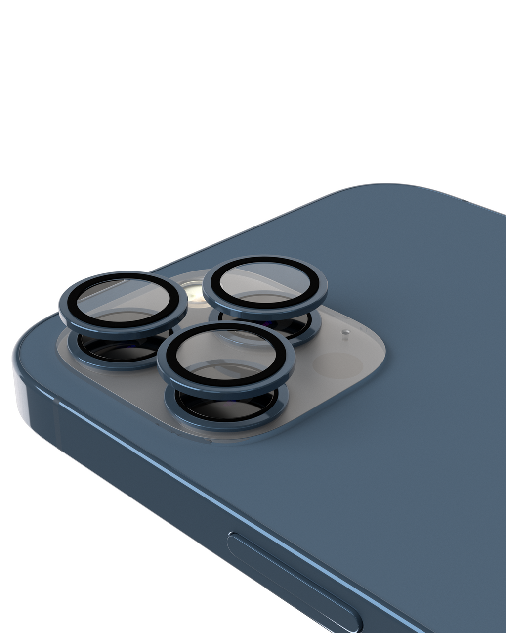 Casper Camera Lens Protector for iPhone 15 Pro / 15 Pro Max (Blue Titanium) (Clear)