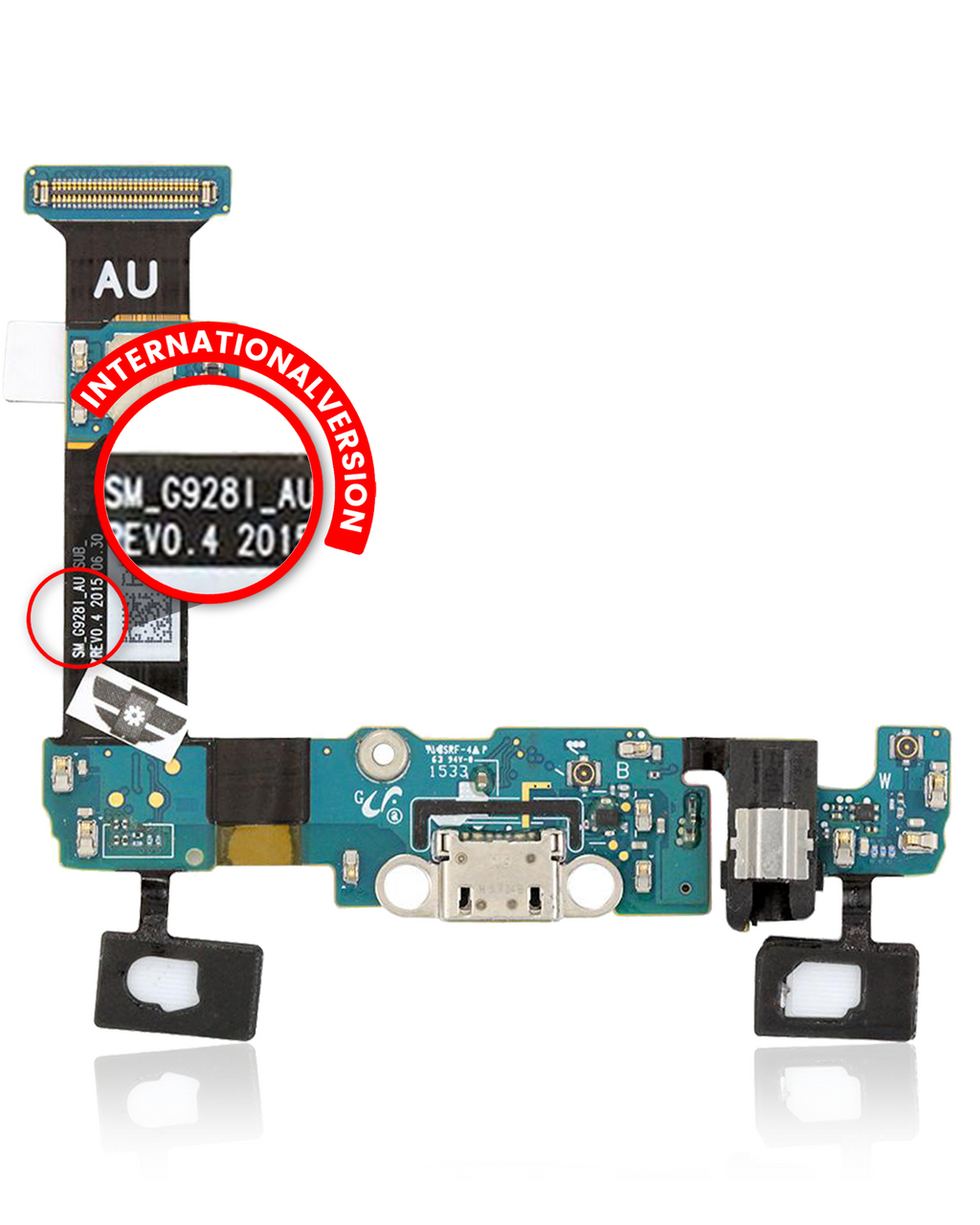 Ladebuchse Flexkabel für Samsung Galaxy S6 Edge Plus